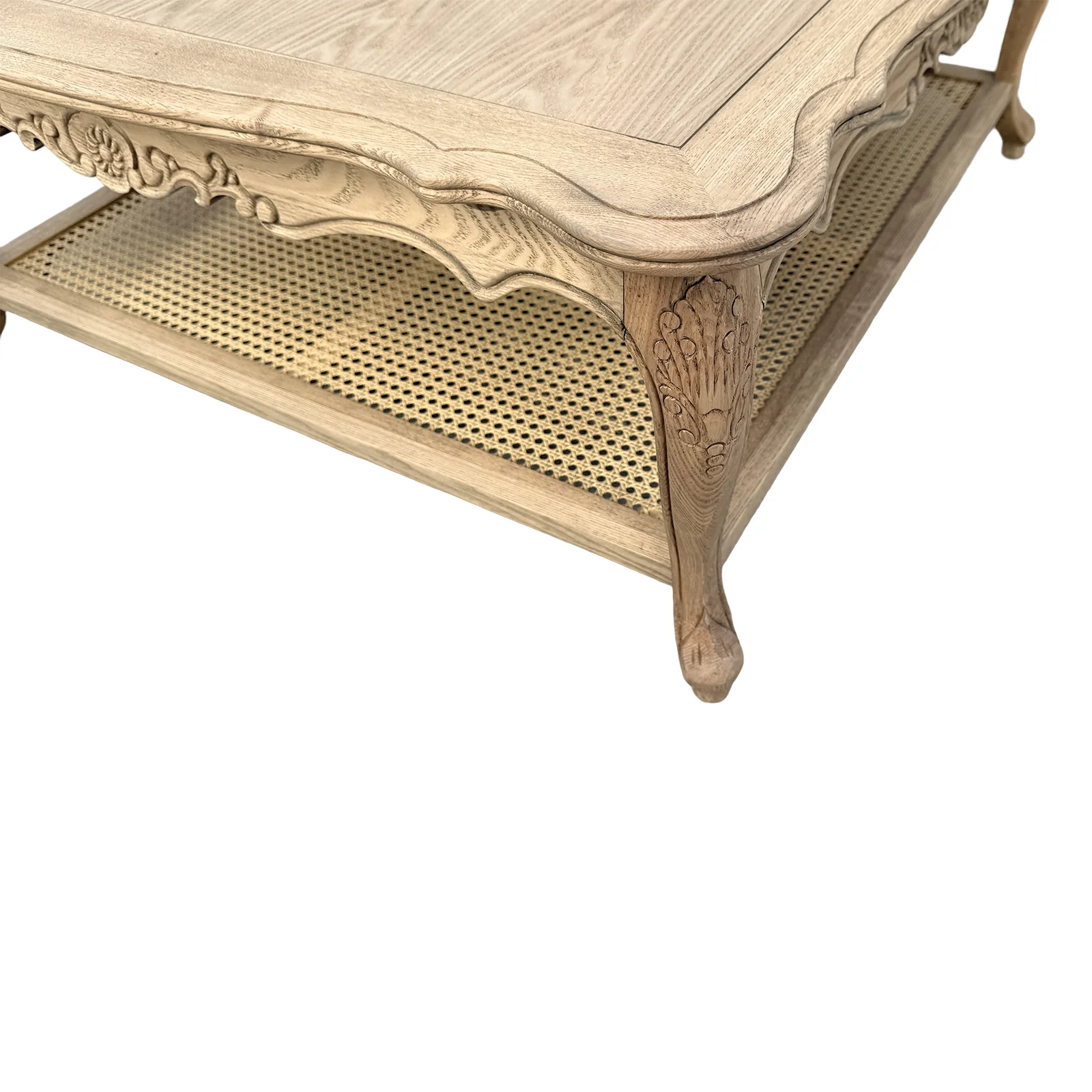 French Provincial Louis Square Coffee & Tea Table - Image 19