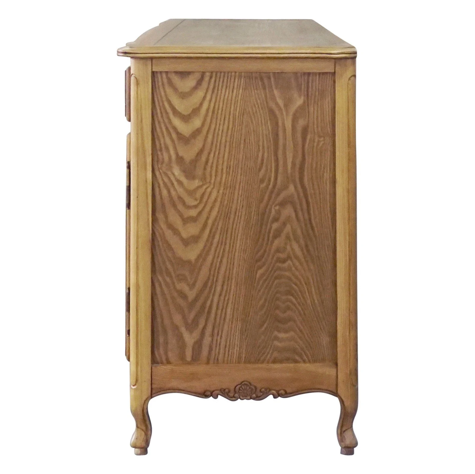 French Provincial Louis Vintage Buffet Cabinet - Image 5