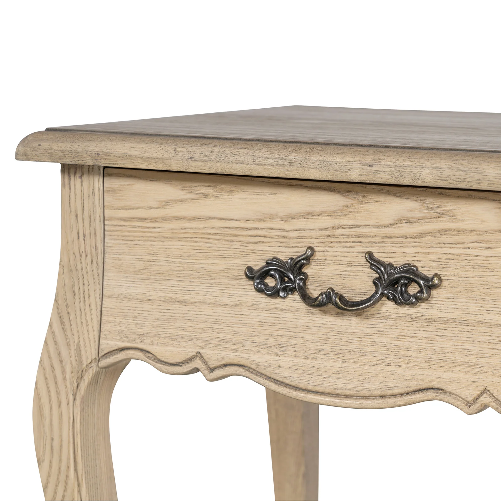 French Provincial Provence 1 Drawer Bedside Table - Image 10