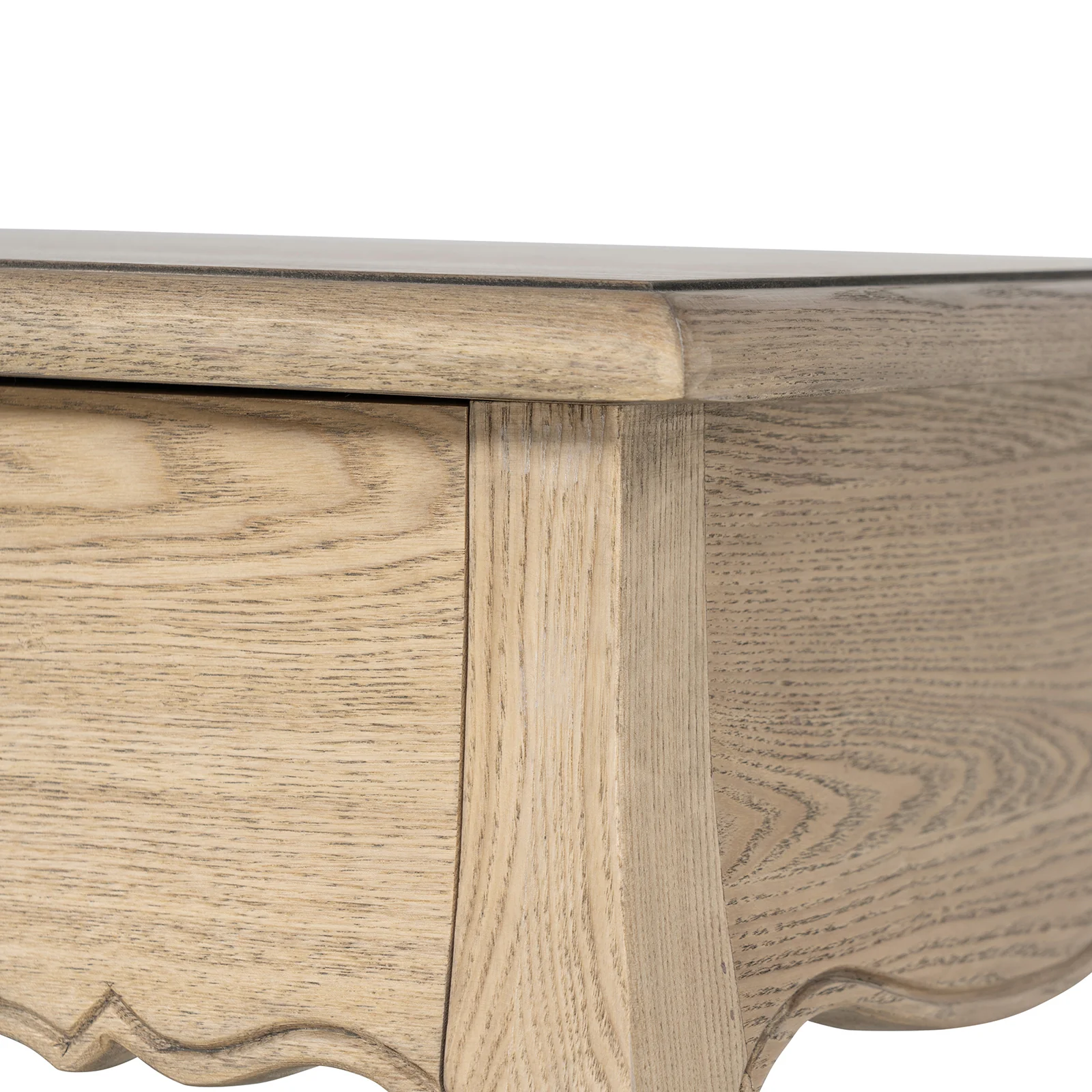 French Provincial Provence 1 Drawer Bedside Table - Image 11