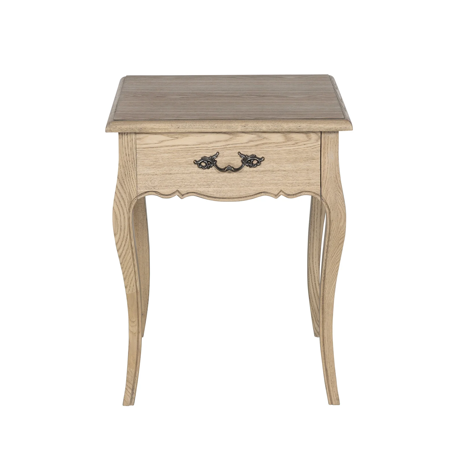 French Provincial Provence 1 Drawer Bedside Table - Image 6
