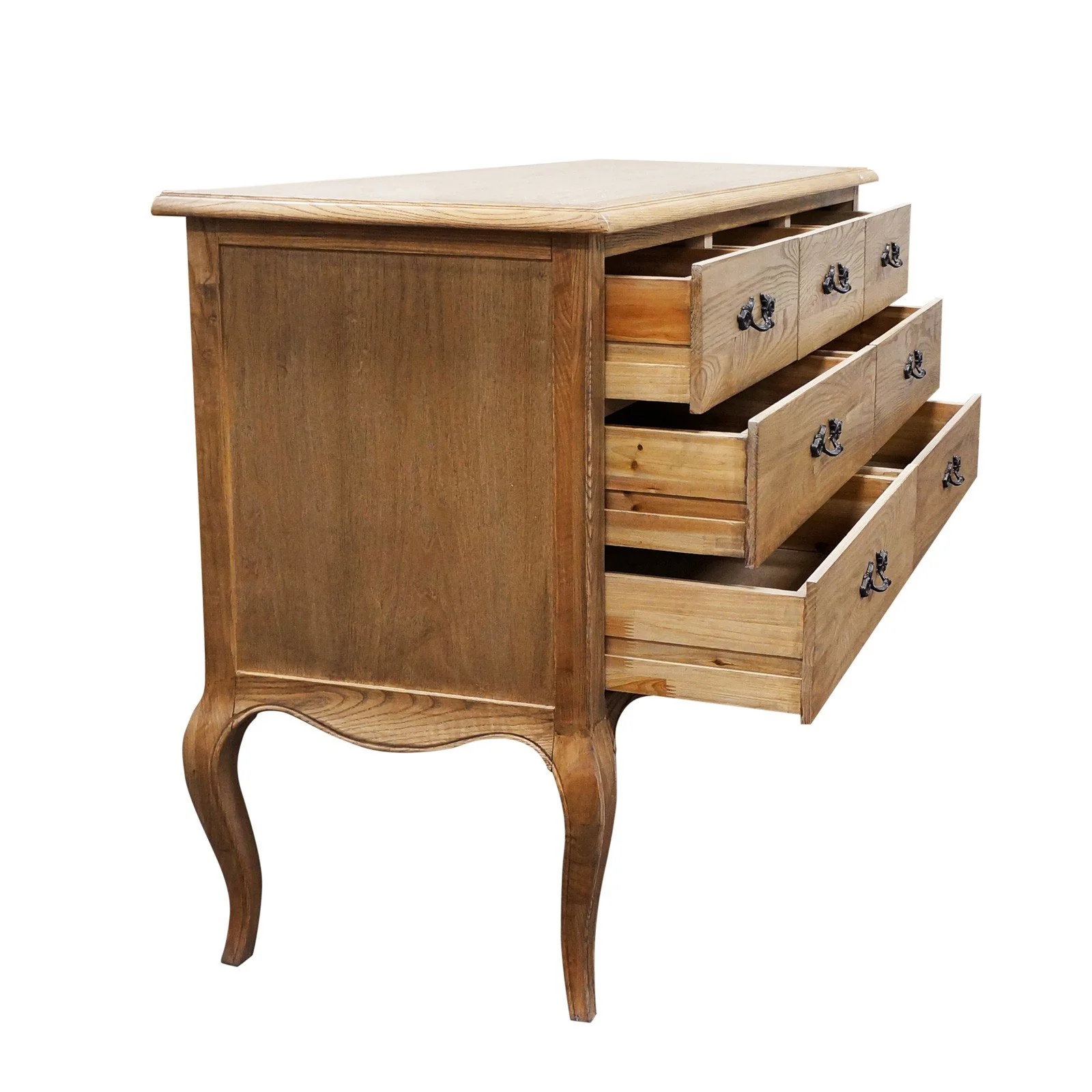 French Provincial Provence 7 Drawer Chest Cabinet - Image 6