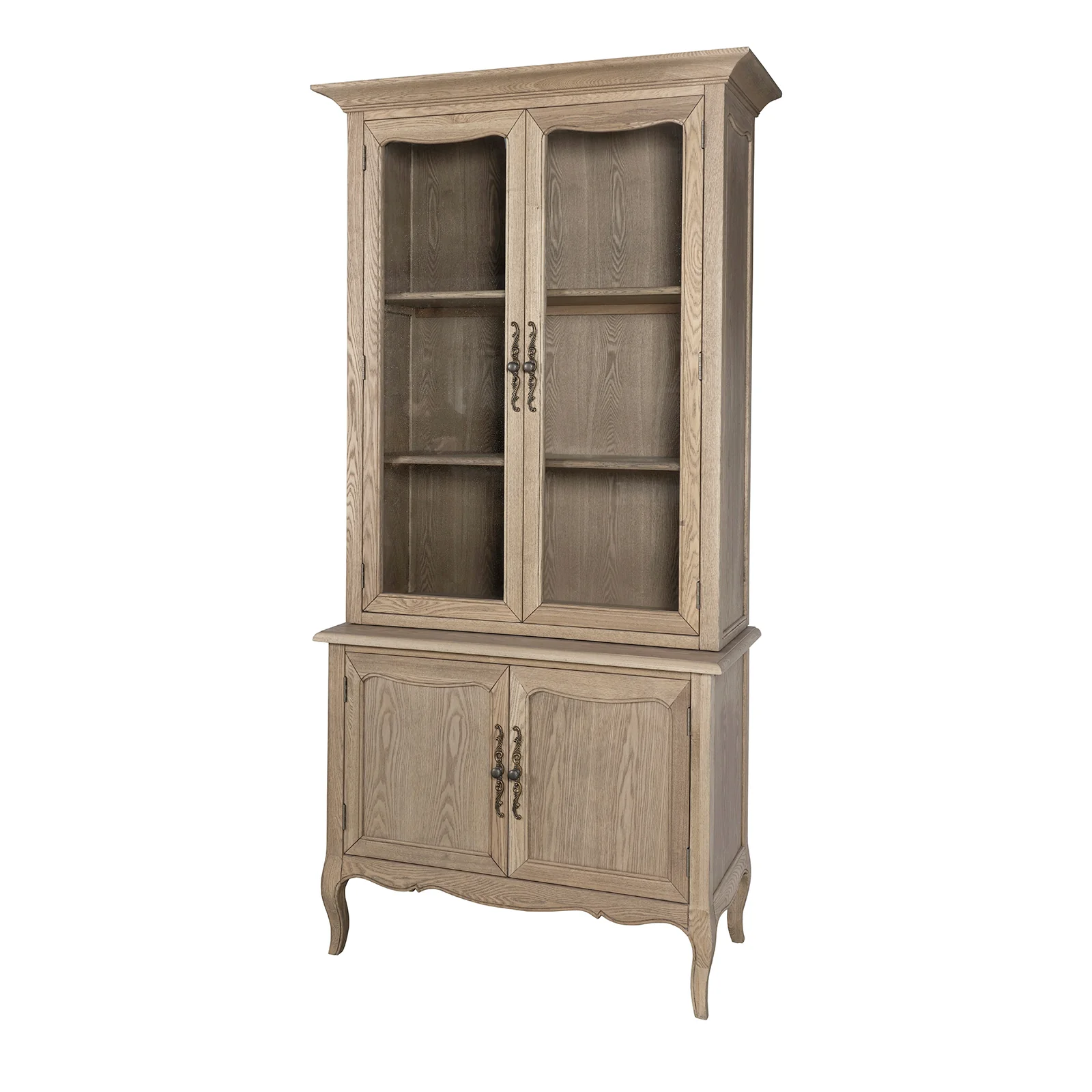 French Provincial Provence Furniture Display Cabinet Cupboard - Image 3