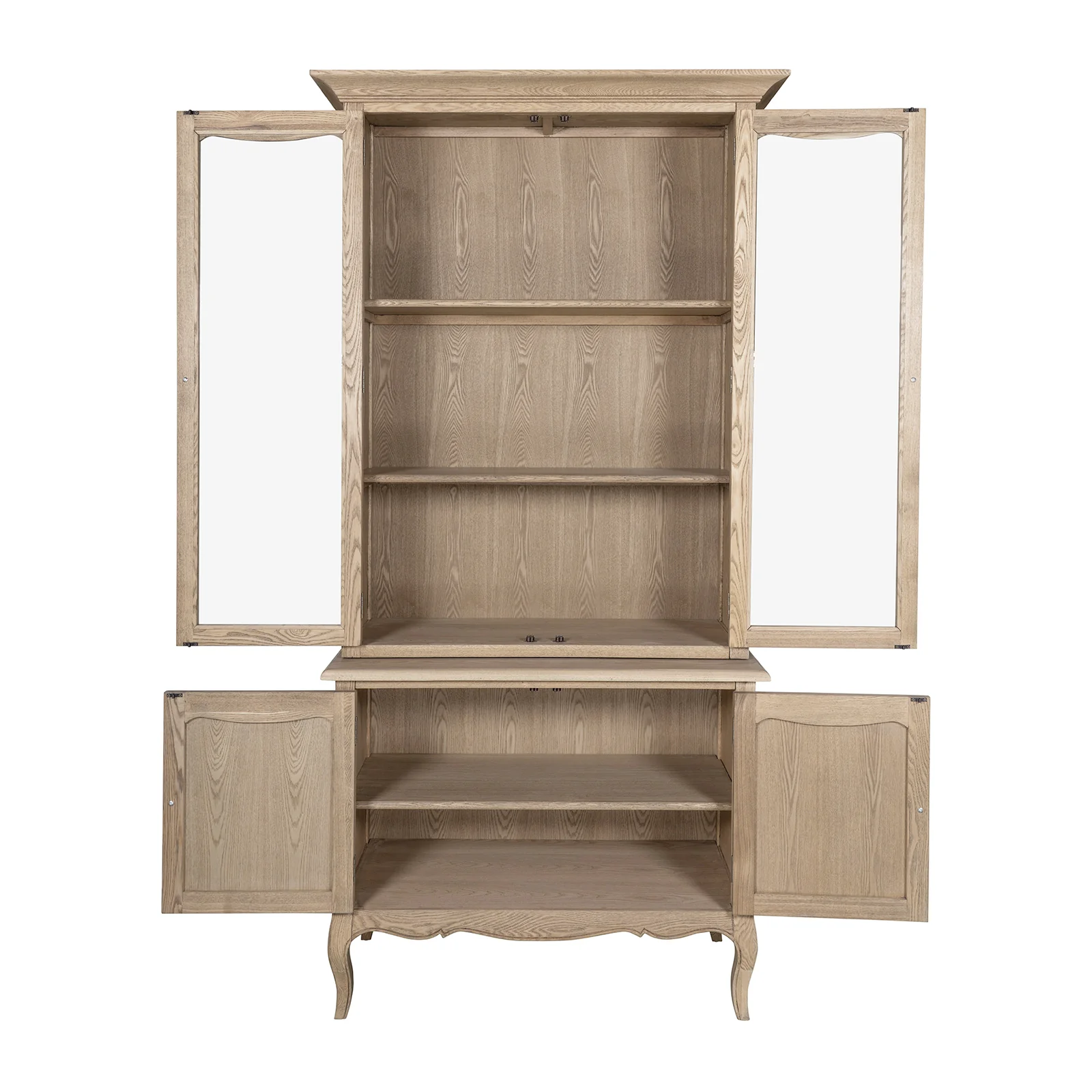 French Provincial Provence Furniture Display Cabinet Cupboard - Image 5