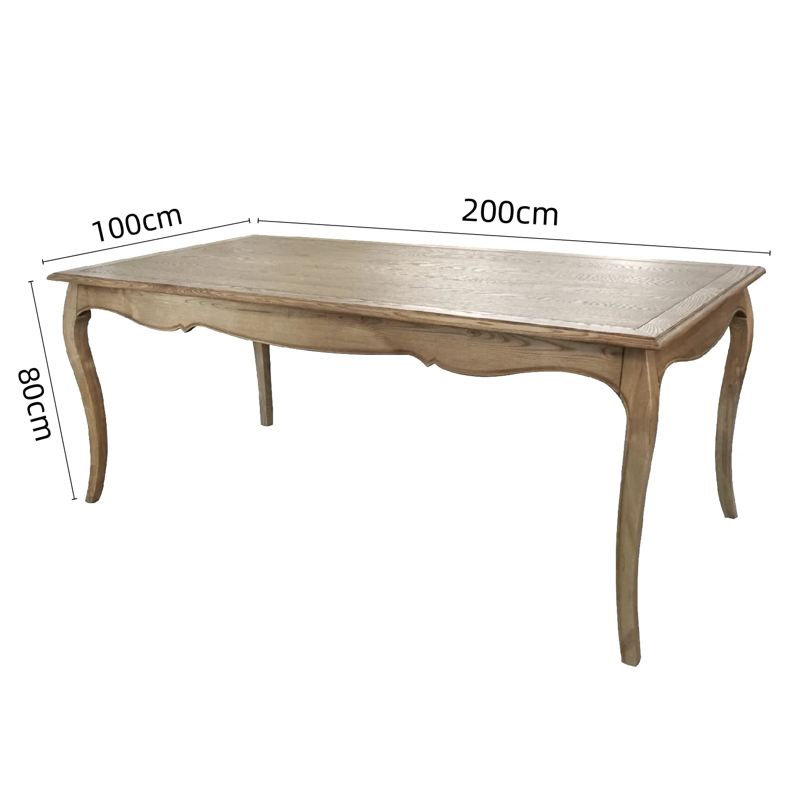 French Provincial Provence Rectangular Dining Table - Image 12