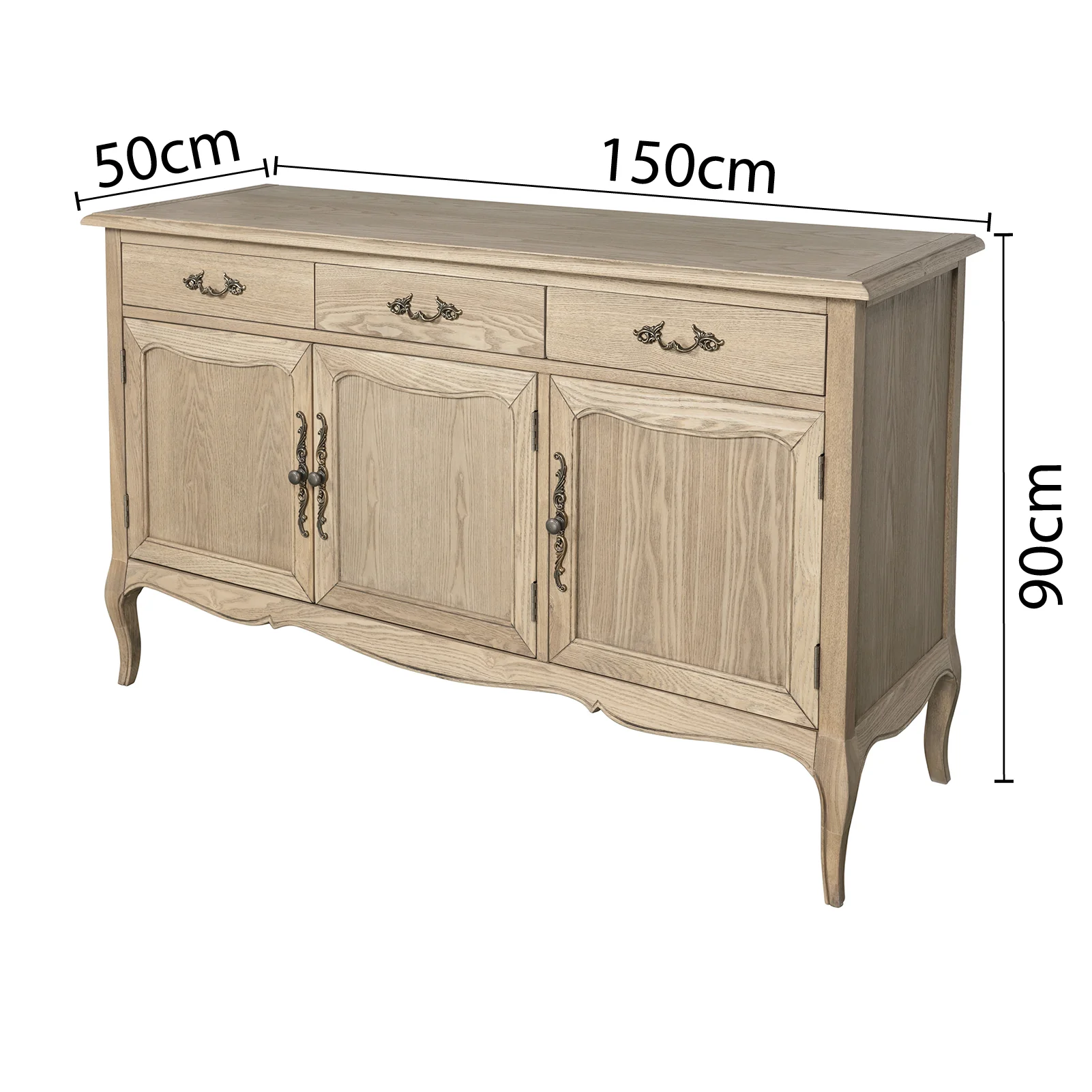 French Provincial Provence Sideboard Buffet - Image 19