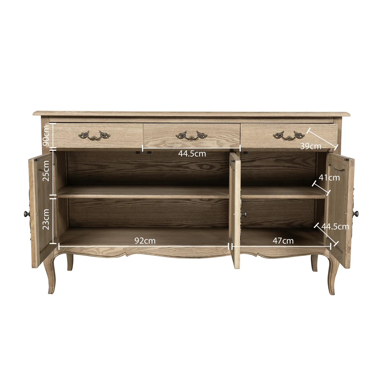 French Provincial Provence Sideboard Buffet - Image 20