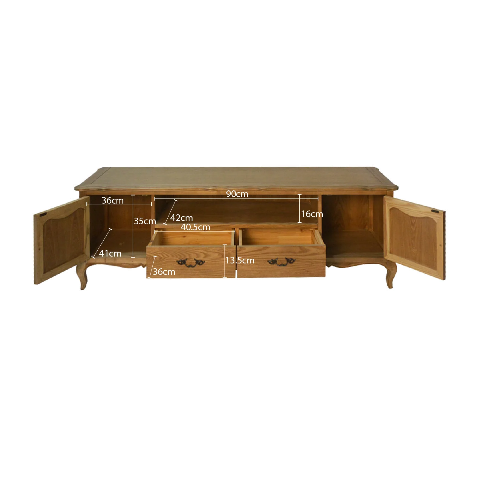 French Provincial Provence TV Entertainment Unit - Image 10