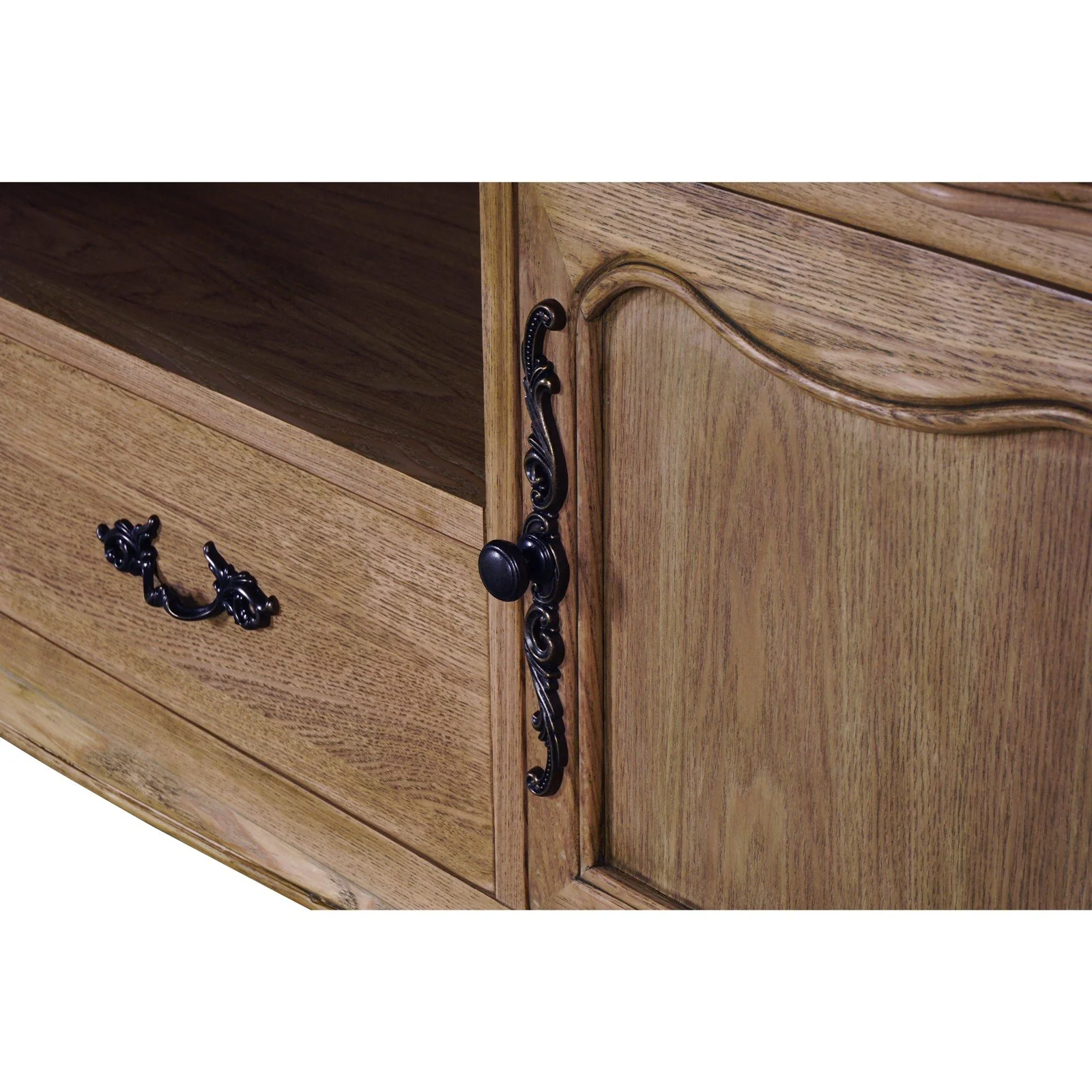 French Provincial Provence TV Entertainment Unit - Image 7