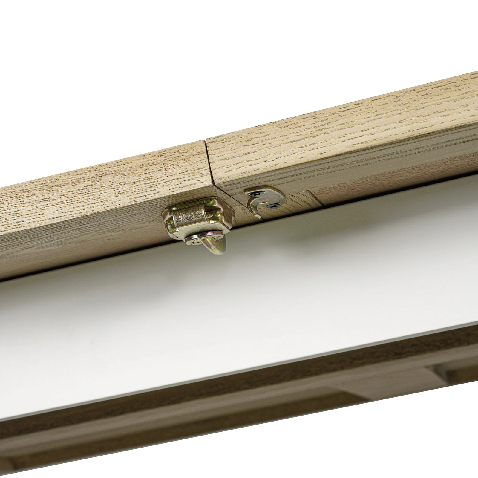 Hamptons 220cm - 320cm Rectangle Extendable Dining Table -  White Trestle Leg Ash Top - Image 12