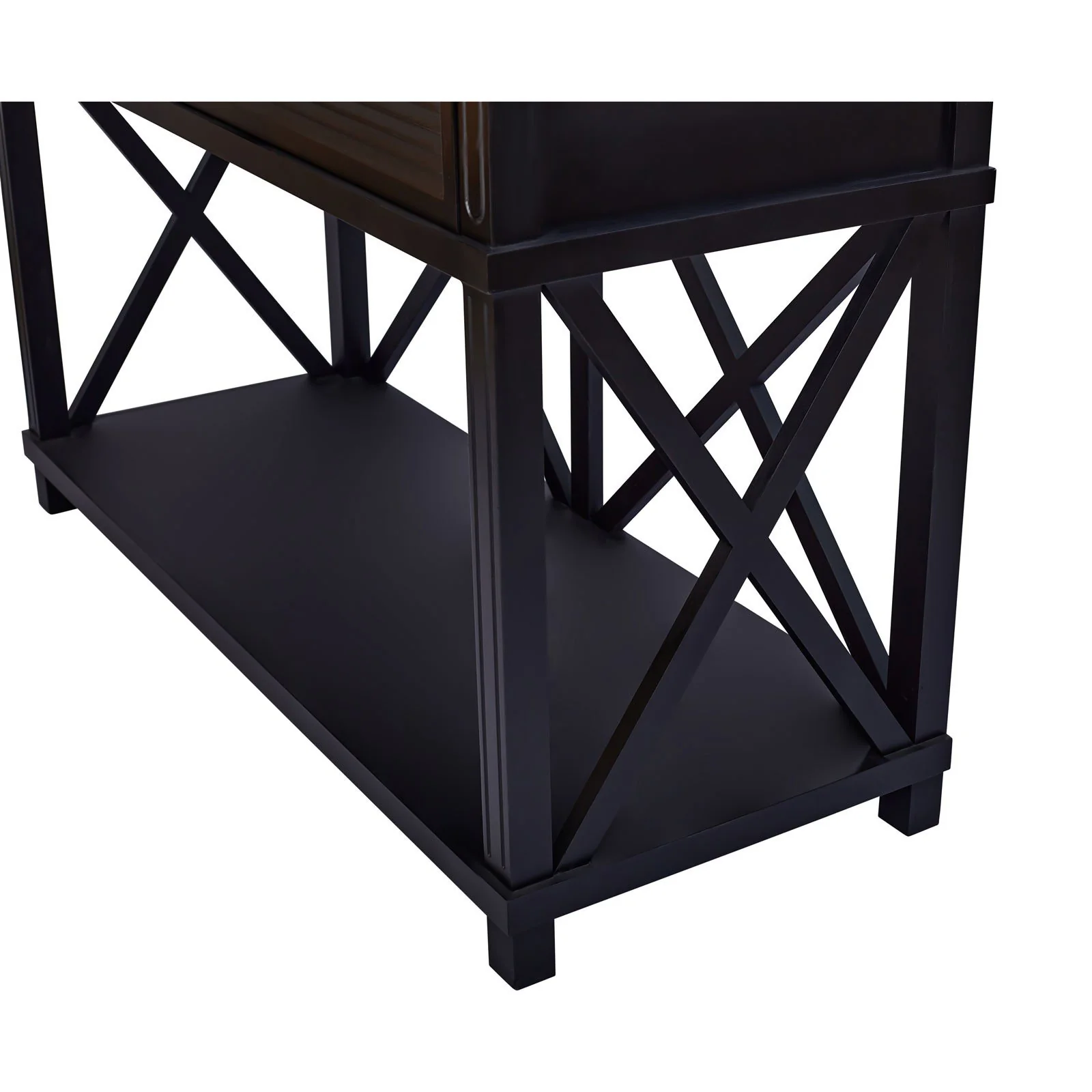 Hamptons Coastal Beach Cross Console Hall Table - Image 23