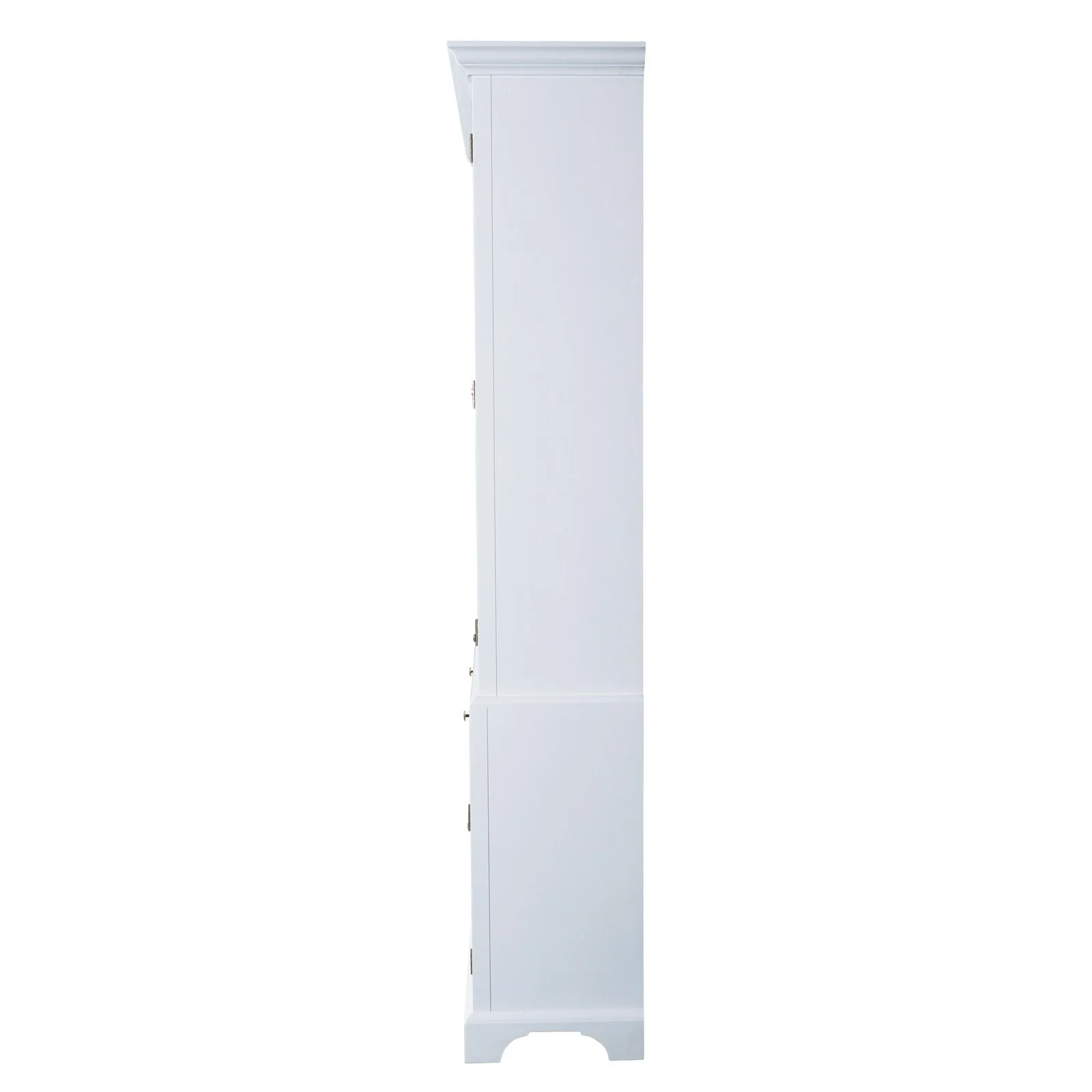 Hamptons Coastal Buffet and Hutch Glass Display Cabinet Bookcase - Image 7