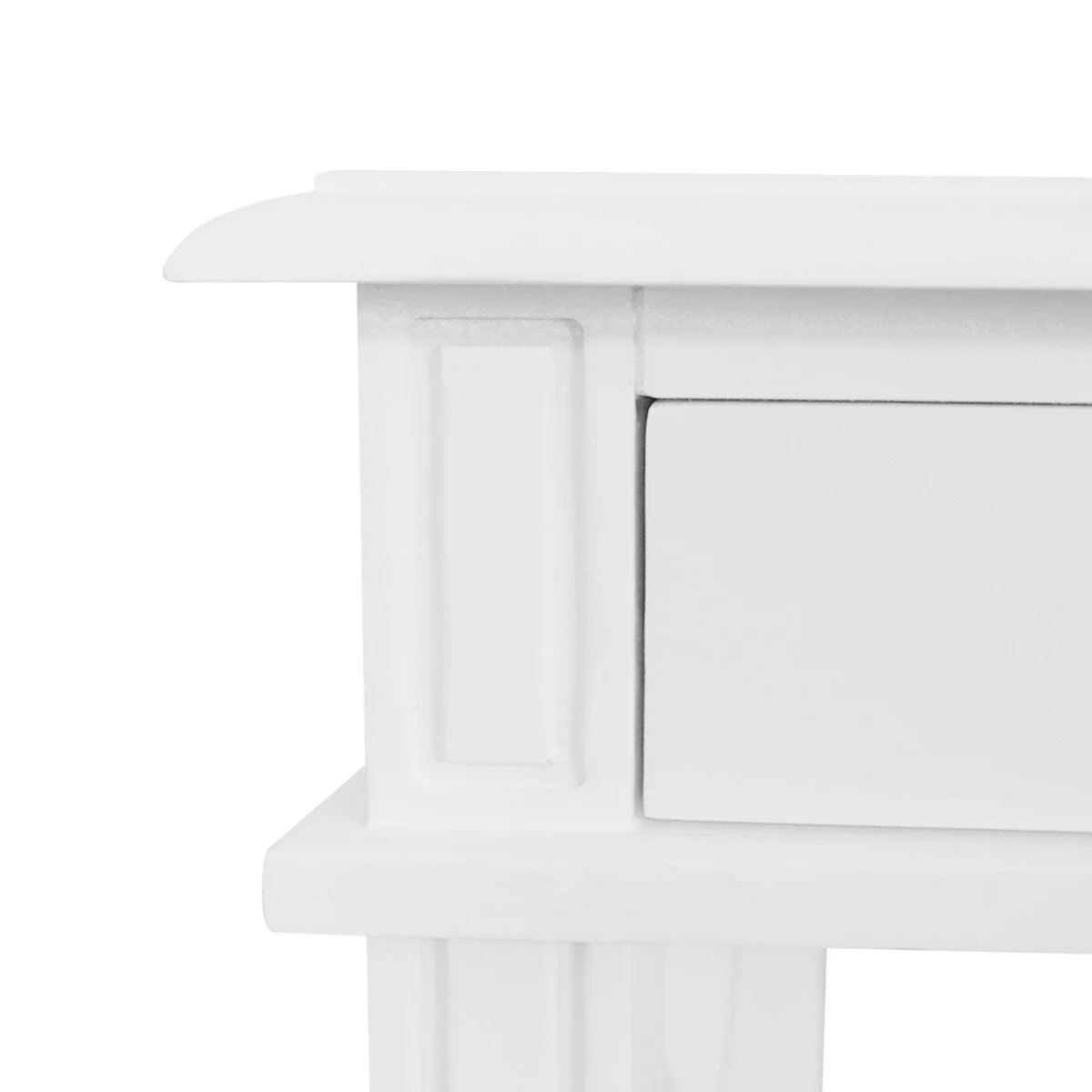 Hamptons Coastal Cross 1 Drawer Bedside Table - Image 22