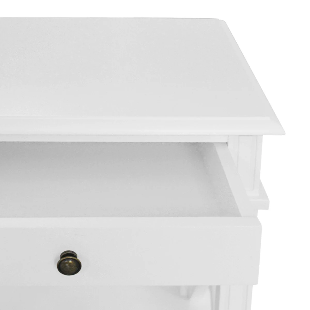 Hamptons Coastal Cross 1 Drawer Bedside Table - Image 24