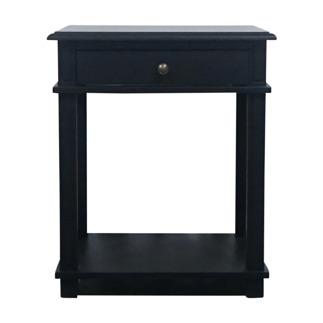Hamptons Coastal Cross 1 Drawer Bedside Table - Image 29