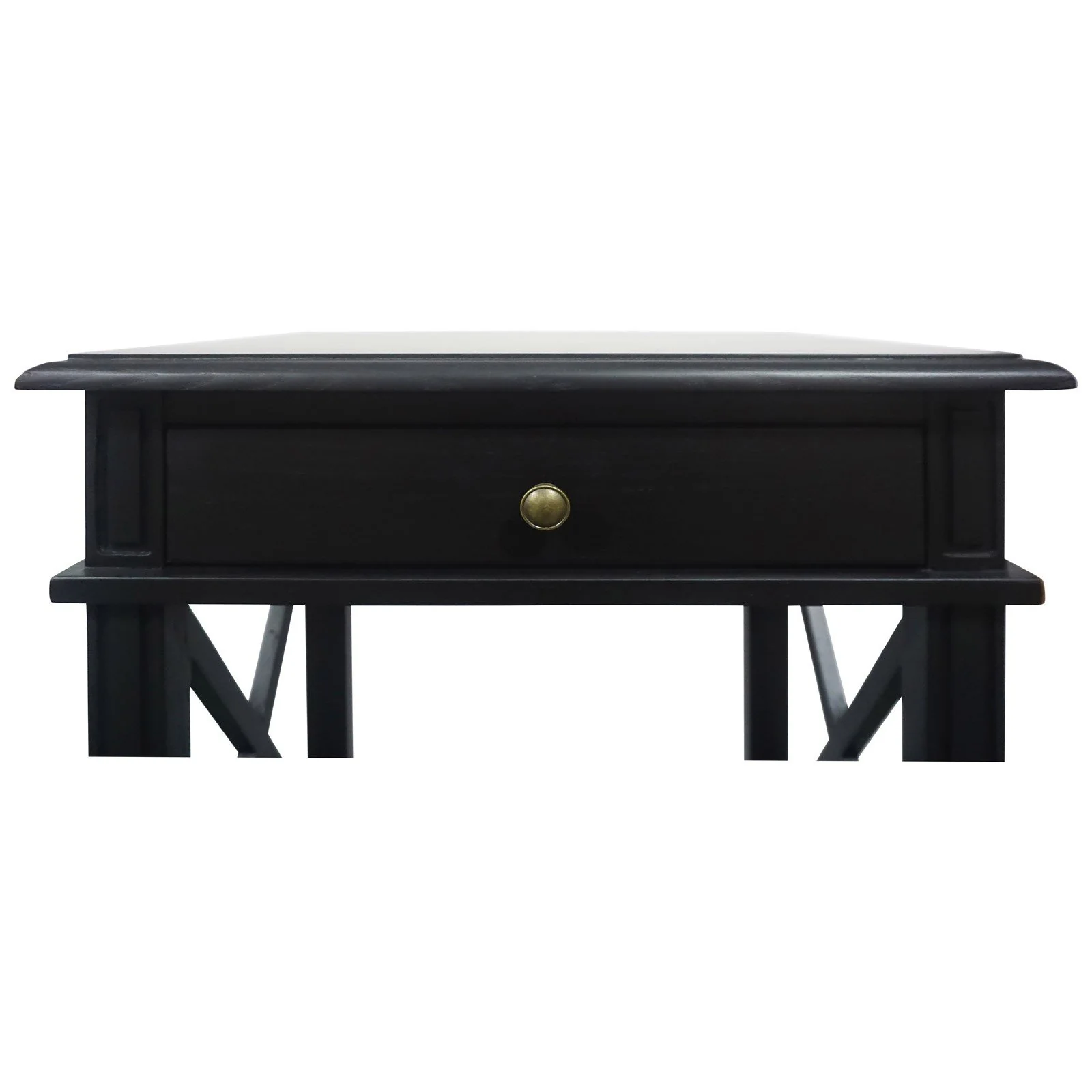 Hamptons Coastal Cross 1 Drawer Bedside Table - Image 34