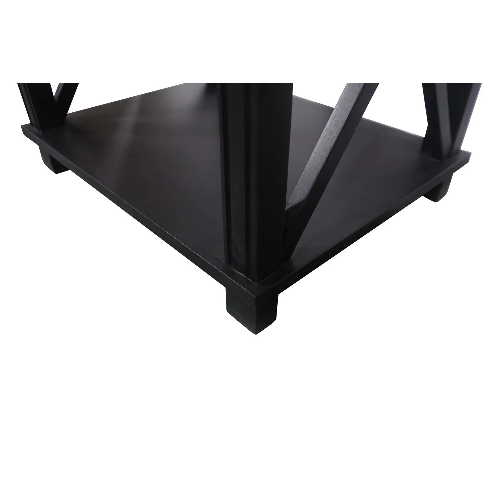 Hamptons Coastal Cross 1 Drawer Bedside Table - Image 38