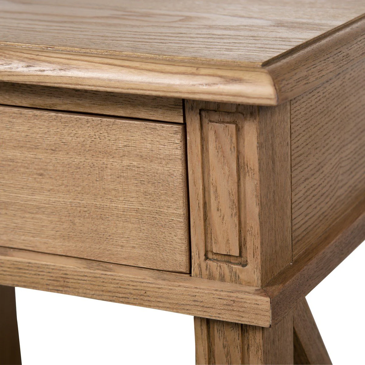 Hamptons Coastal Cross 1 Drawer Bedside Table - Image 6