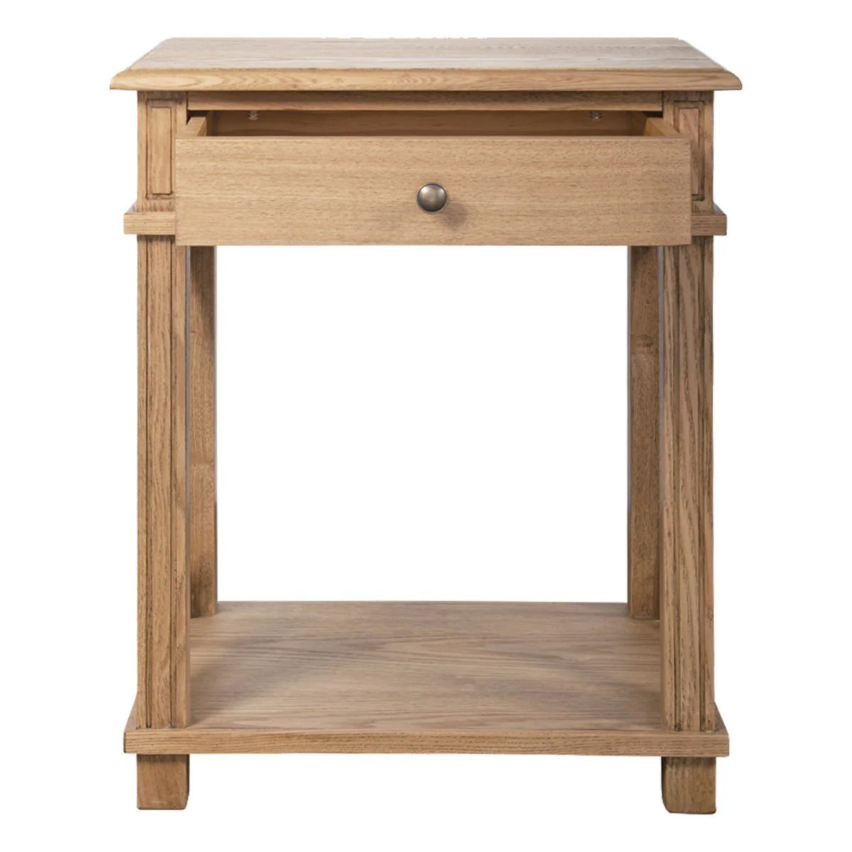 Hamptons Coastal Cross 1 Drawer Bedside Table - Image 7