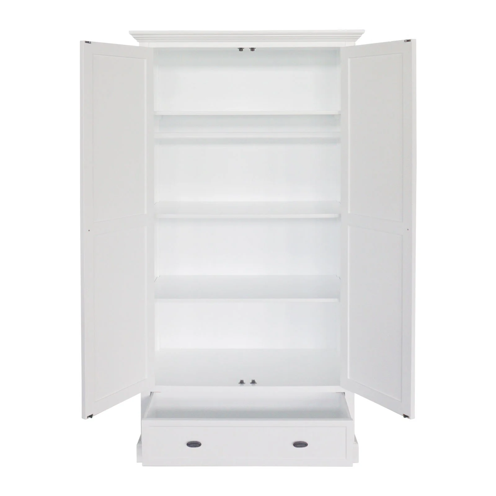 Hamptons Coastal Crossed One Drawer Wardrobe - Image 18