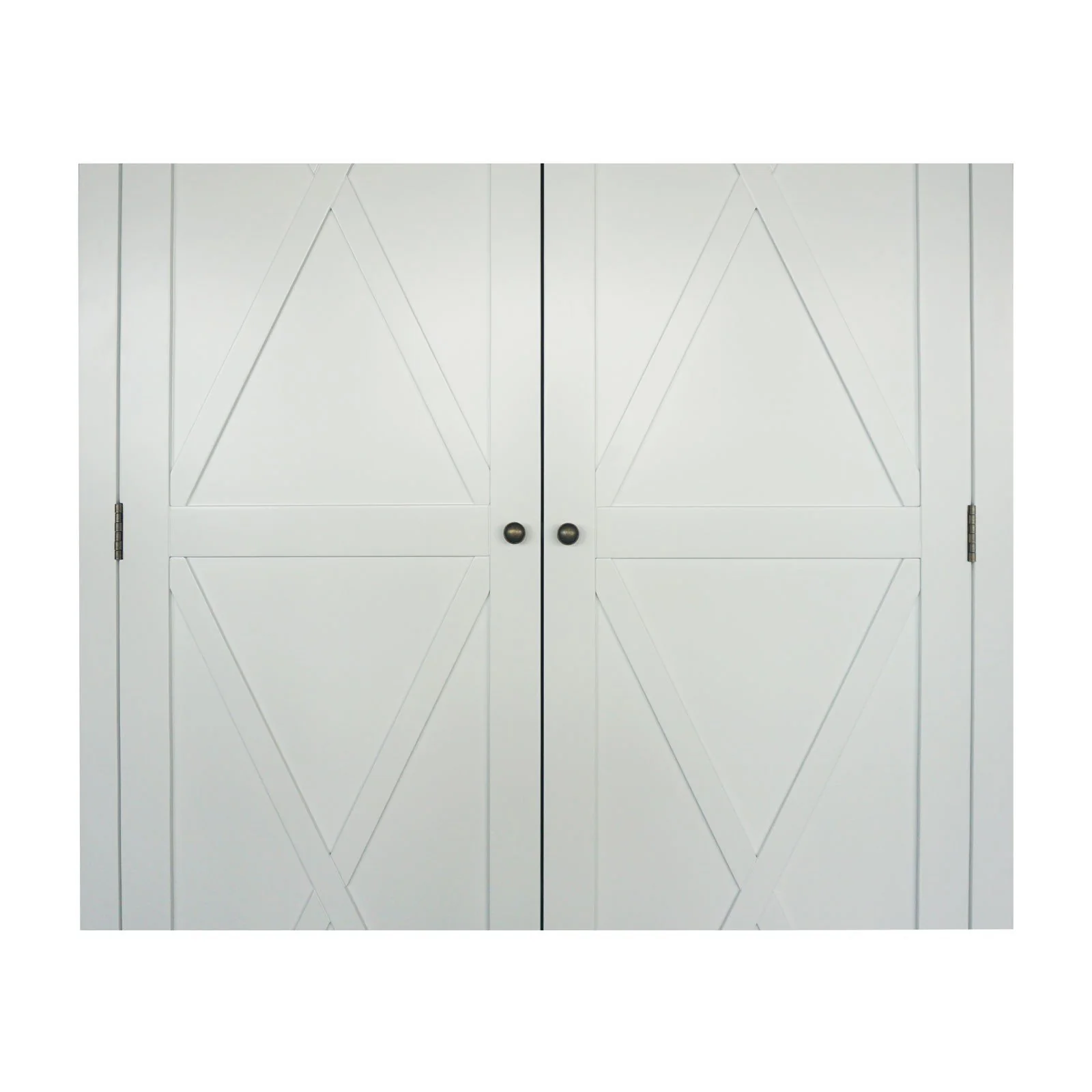 Hamptons Coastal Crossed One Drawer Wardrobe - Image 20