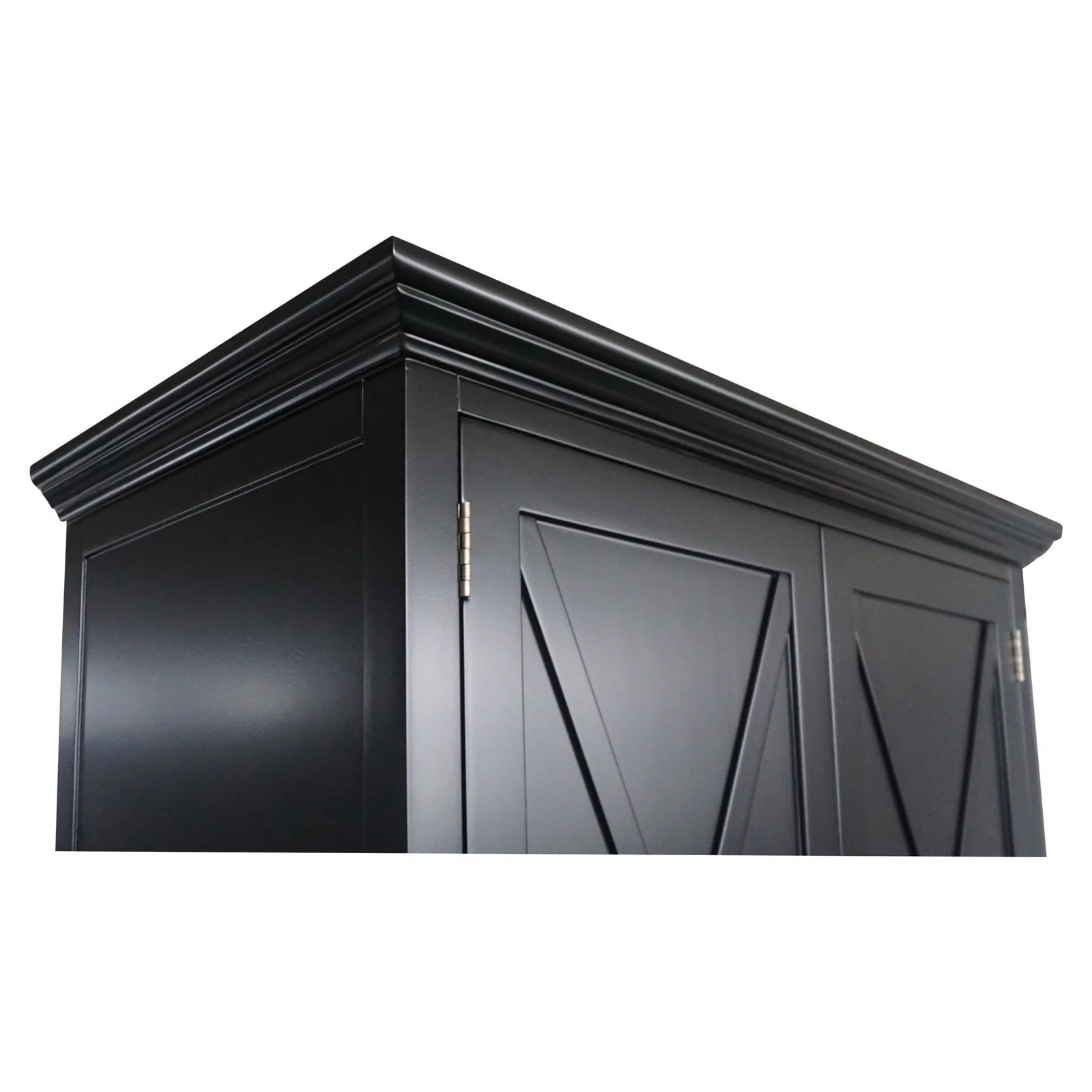 Hamptons Coastal Crossed One Drawer Wardrobe - Image 6