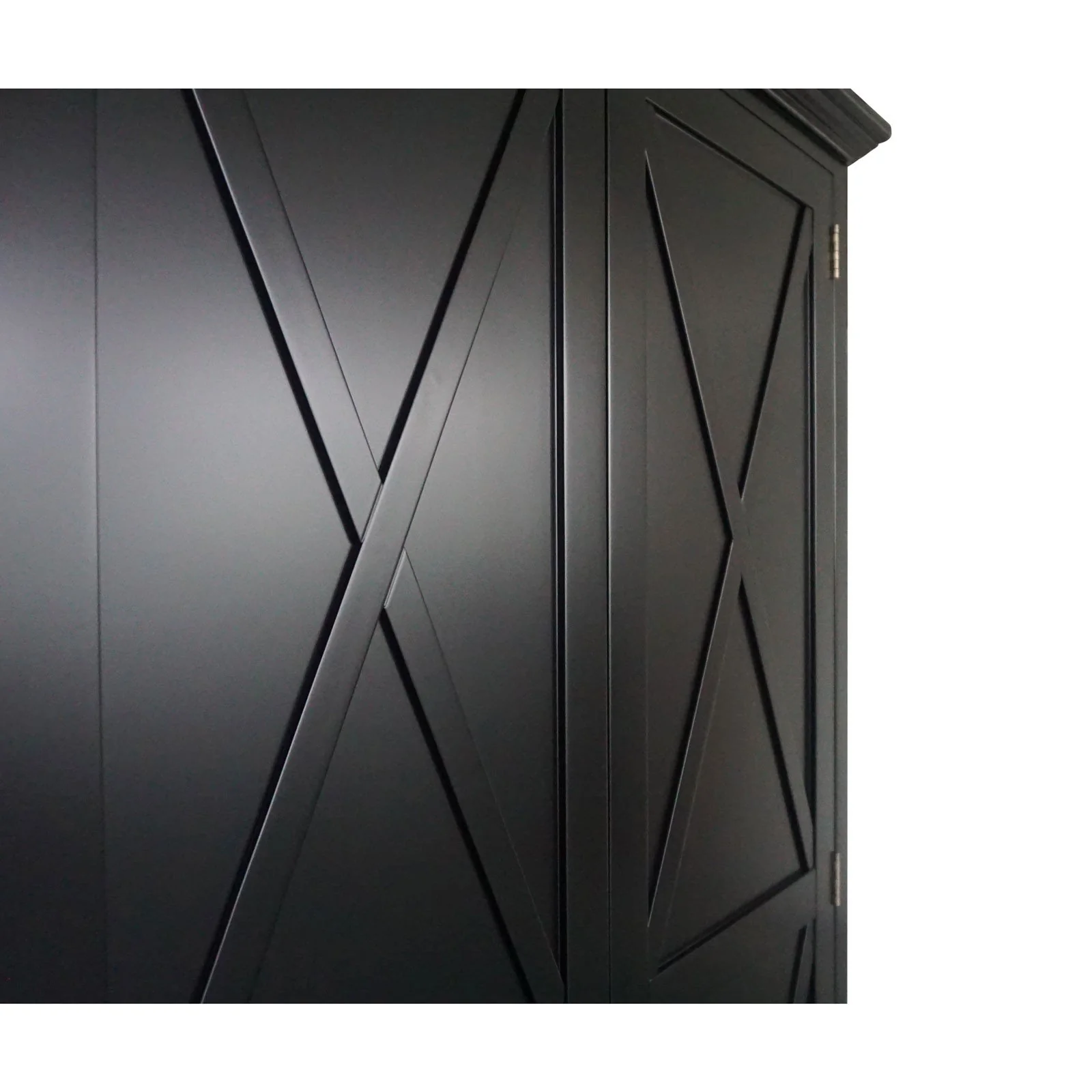 Hamptons Coastal Crossed One Drawer Wardrobe - Image 7