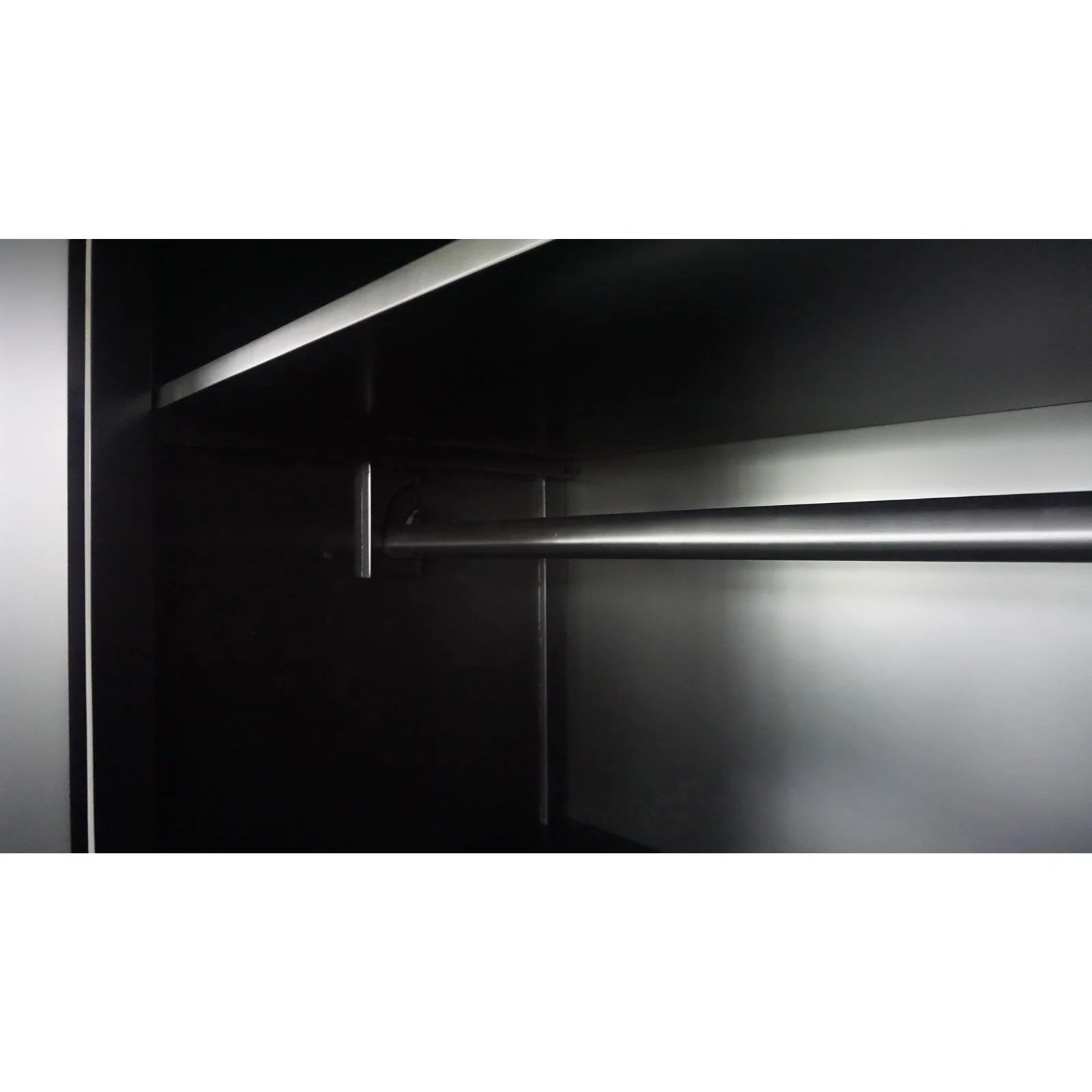 Hamptons Coastal Crossed One Drawer Wardrobe - Image 9