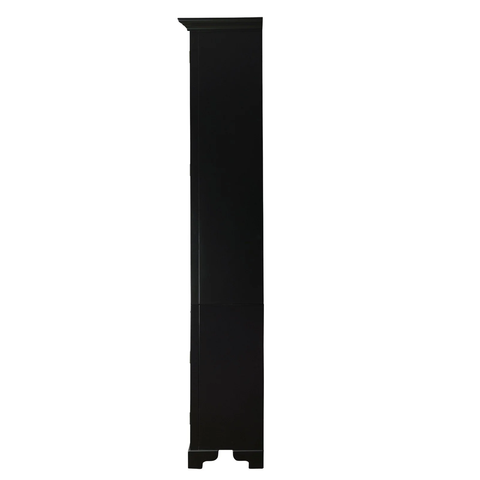 Hamptons Coastal Glass Display Cabinet Bookcase - Image 21