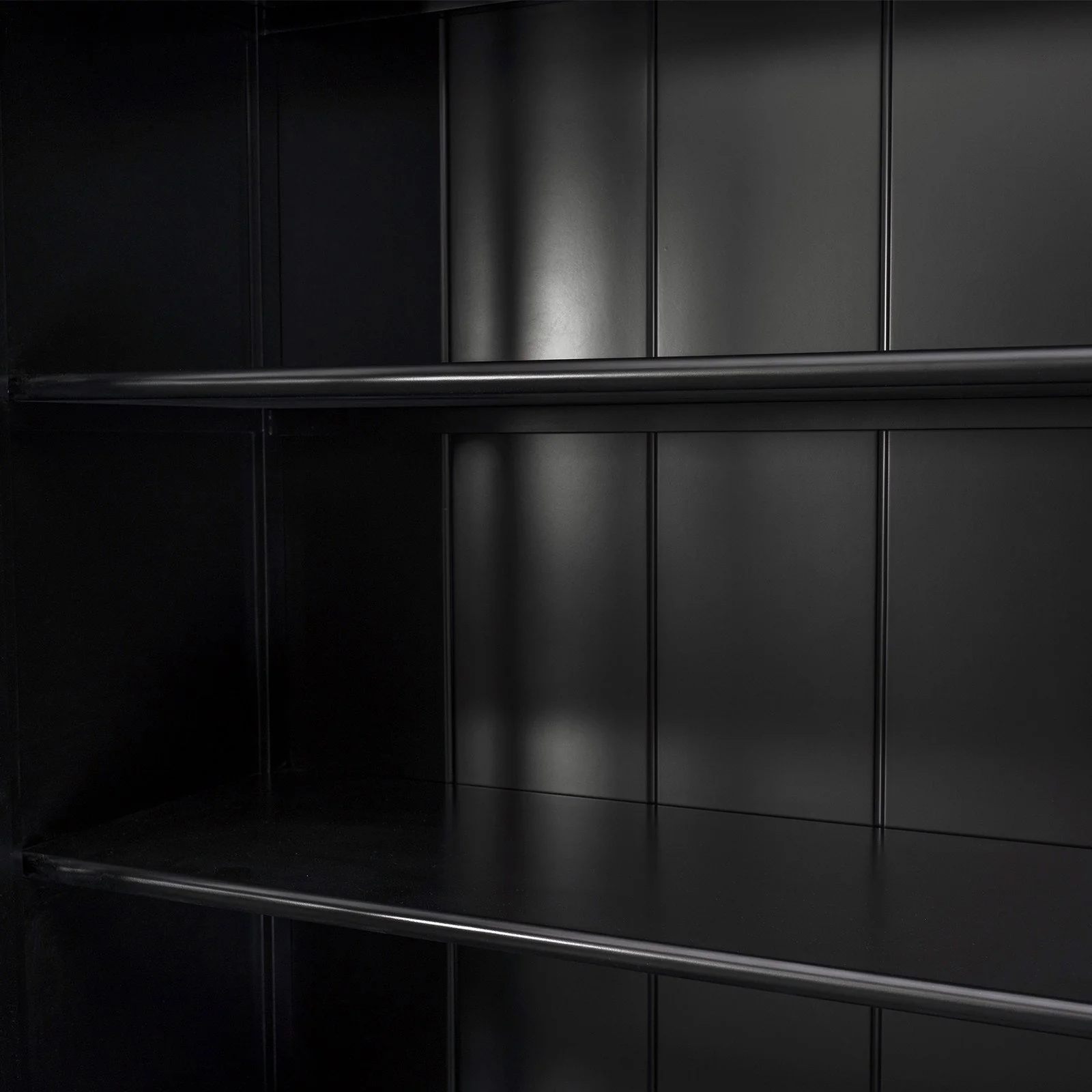 Hamptons Coastal Glass Display Cabinet Bookcase - Image 23