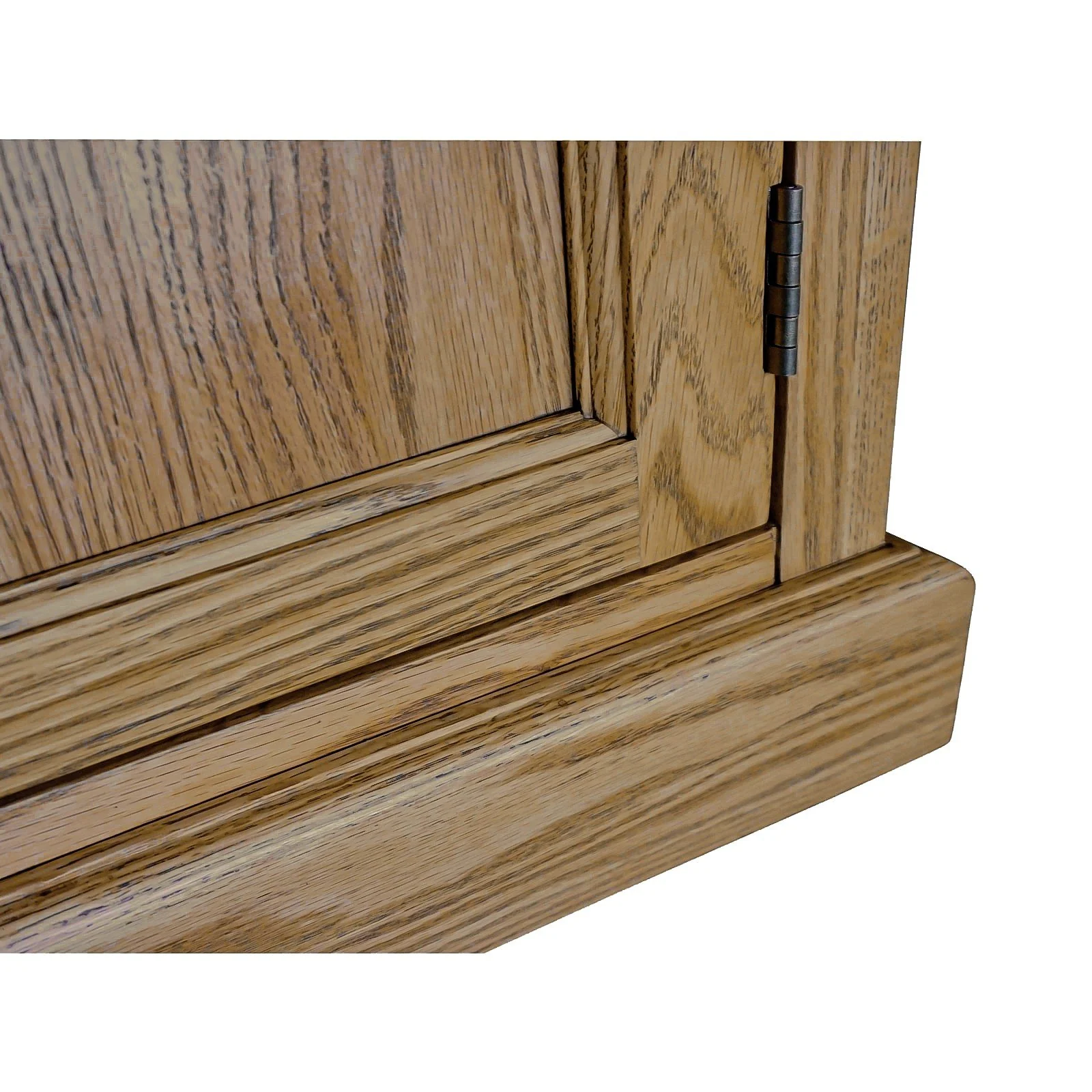 Hamptons Coastal Hutch Glass Display Cabinet Bookcase and Buffet Cupboard - Image 10