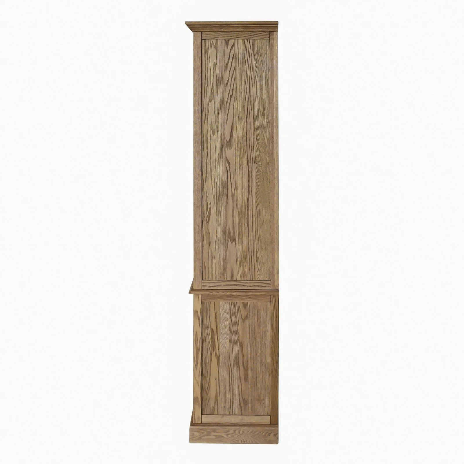 Hamptons Coastal Hutch Glass Display Cabinet Bookcase and Buffet Cupboard - Image 4