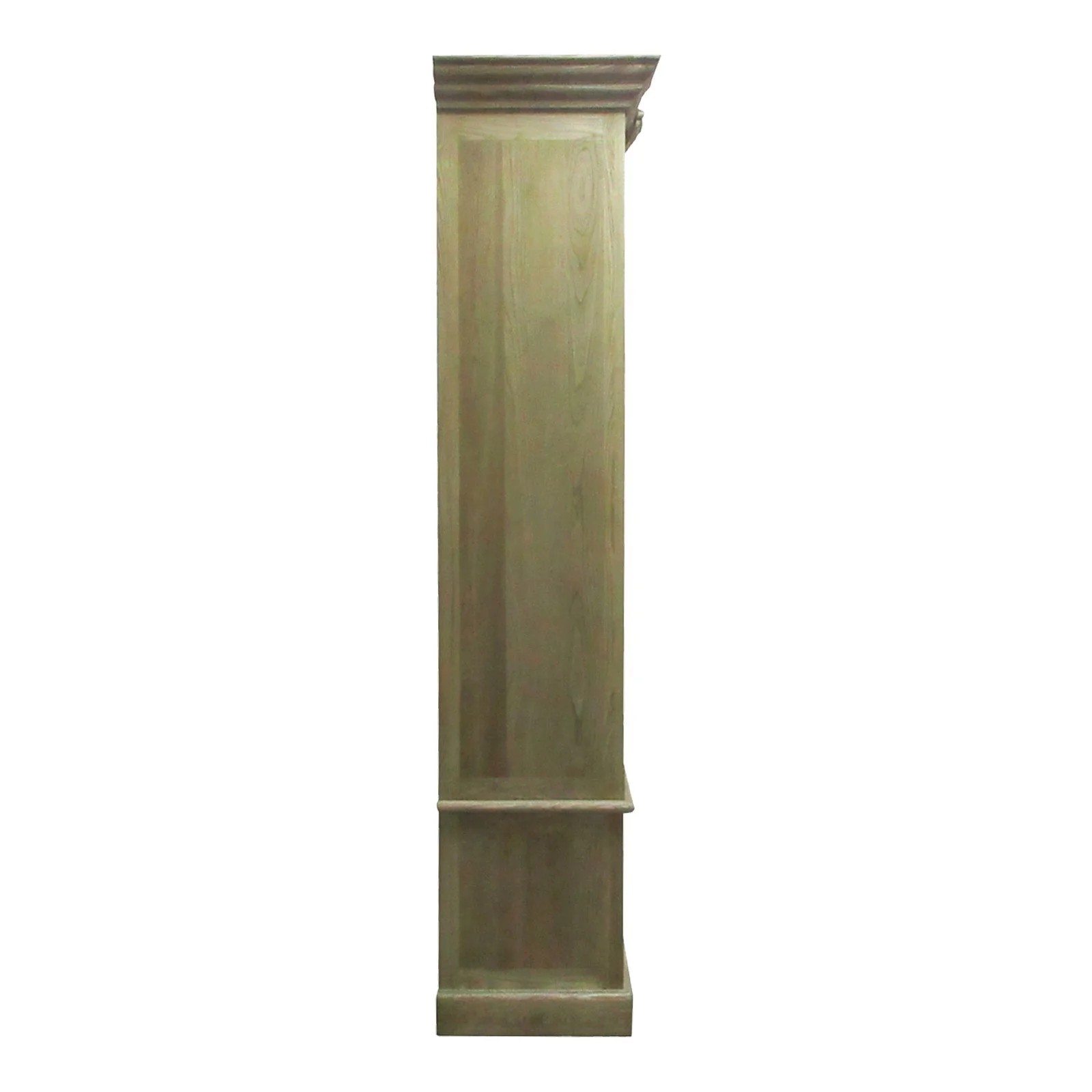 Hamptons Coastal Natural TV Entertainment Wall Unit Cabinet - Image 5
