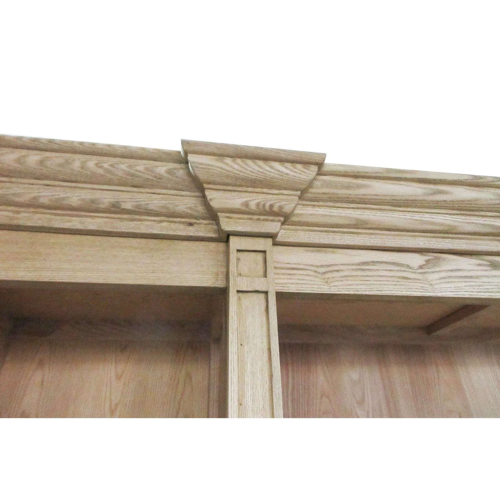 Hamptons Coastal Natural TV Entertainment Wall Unit Cabinet - Image 7