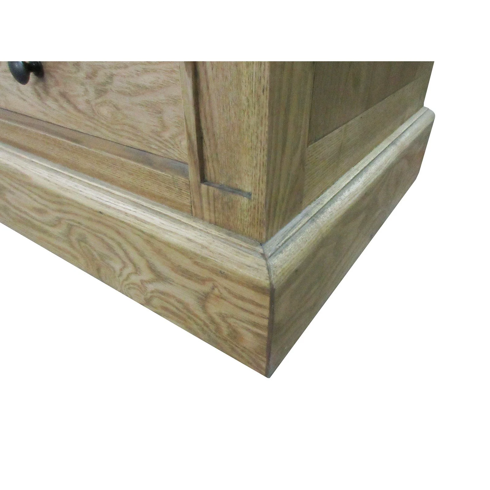 Hamptons Coastal Natural TV Entertainment Wall Unit Cabinet - Image 8