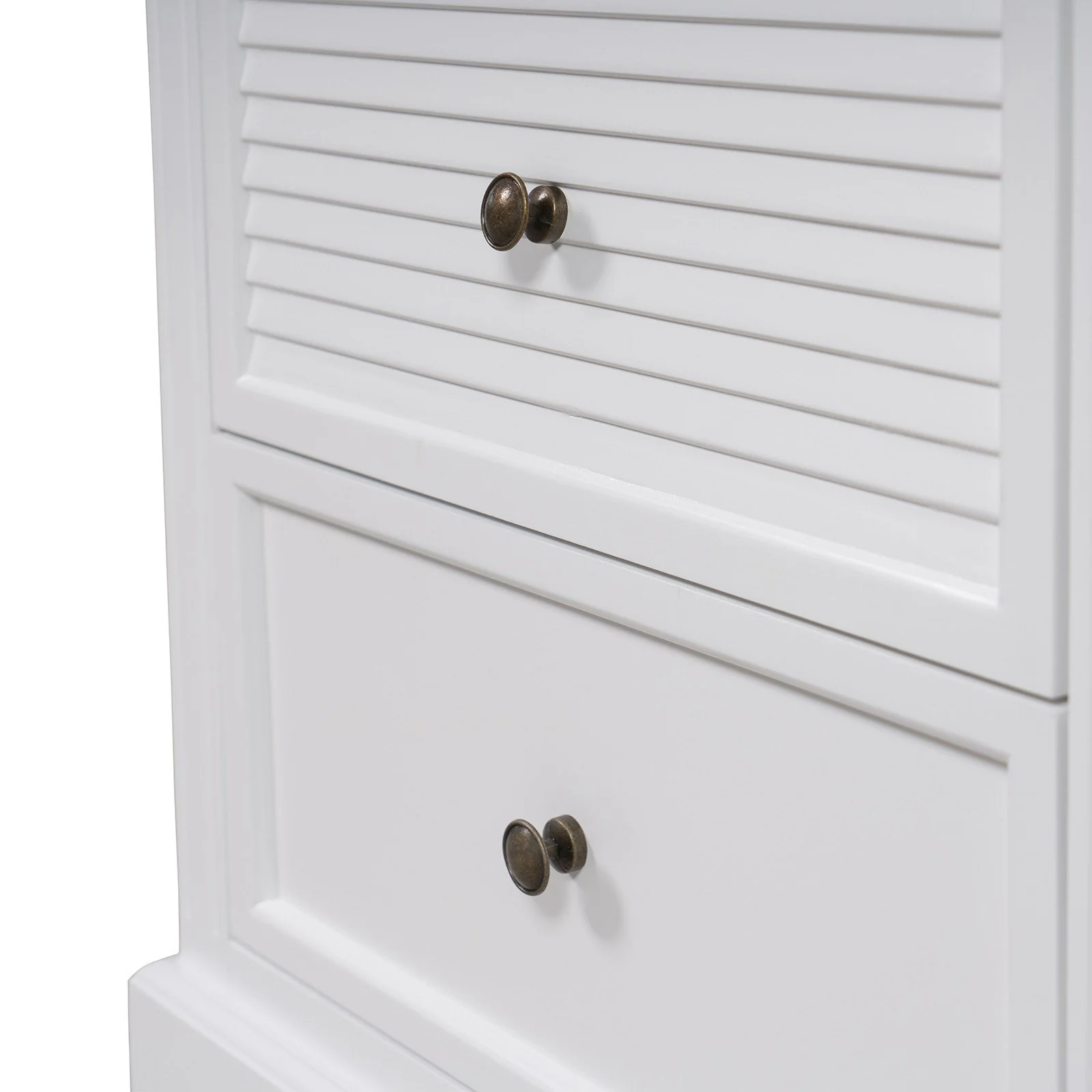 Hamptons Coastal Seaside 2 Drawer Bedside Table Night Stand - Image 8