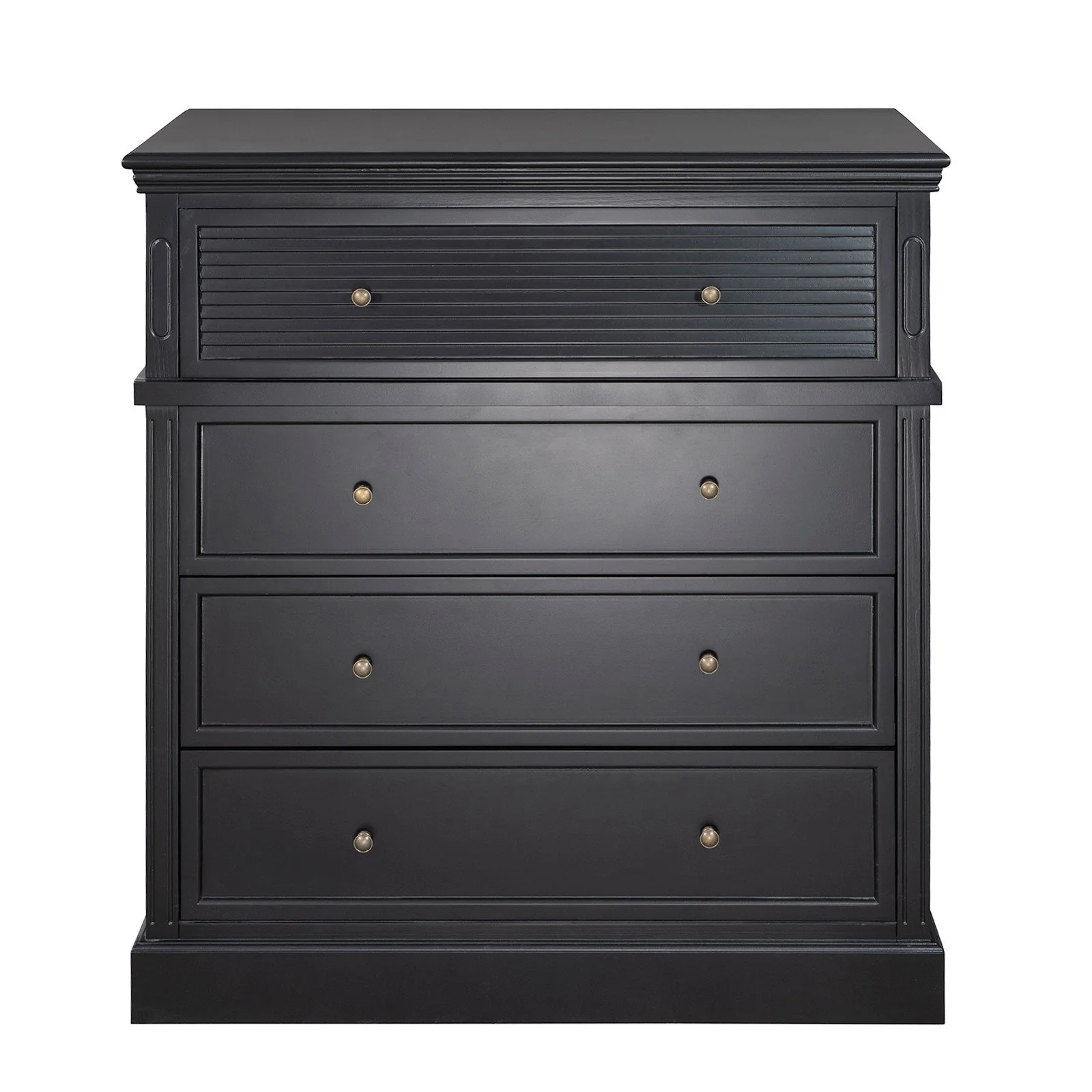 Hamptons Coastal Seaside 4 Drawer Chest Tallboy Cabinet - Image 15