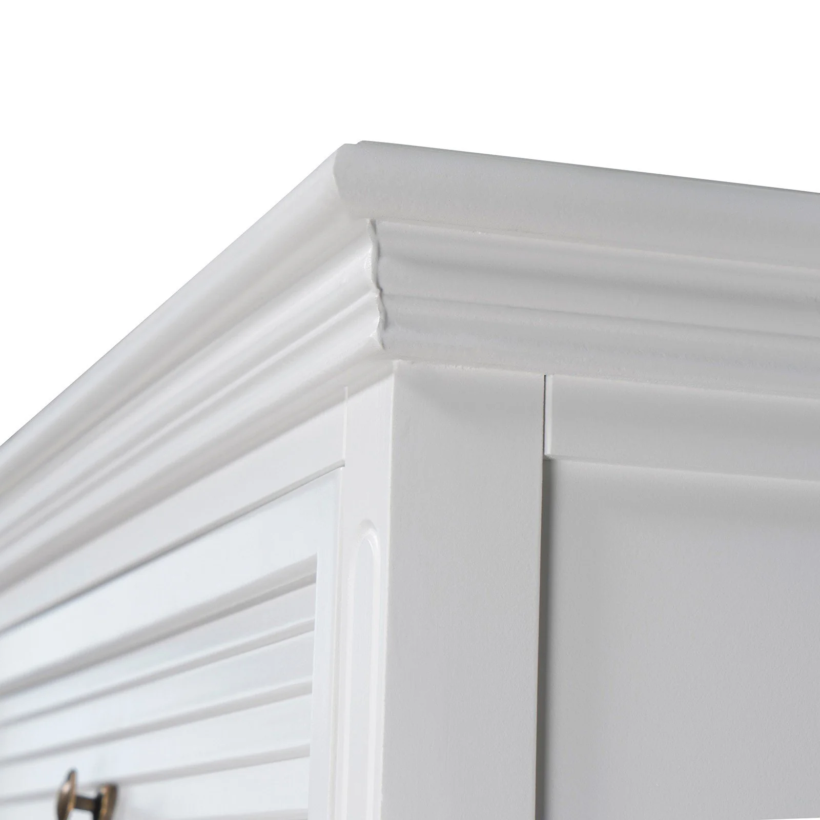 Hamptons Coastal Seaside 6 Drawer Chest Tallboy Cabinet - Image 9