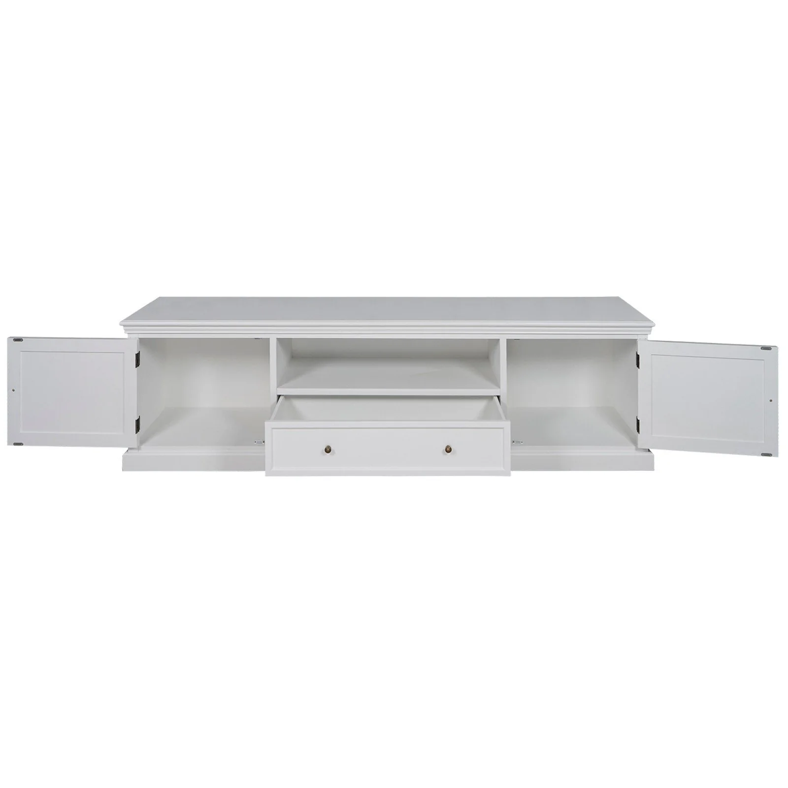 Hamptons Coastal TV Entertainment Unit - Image 5