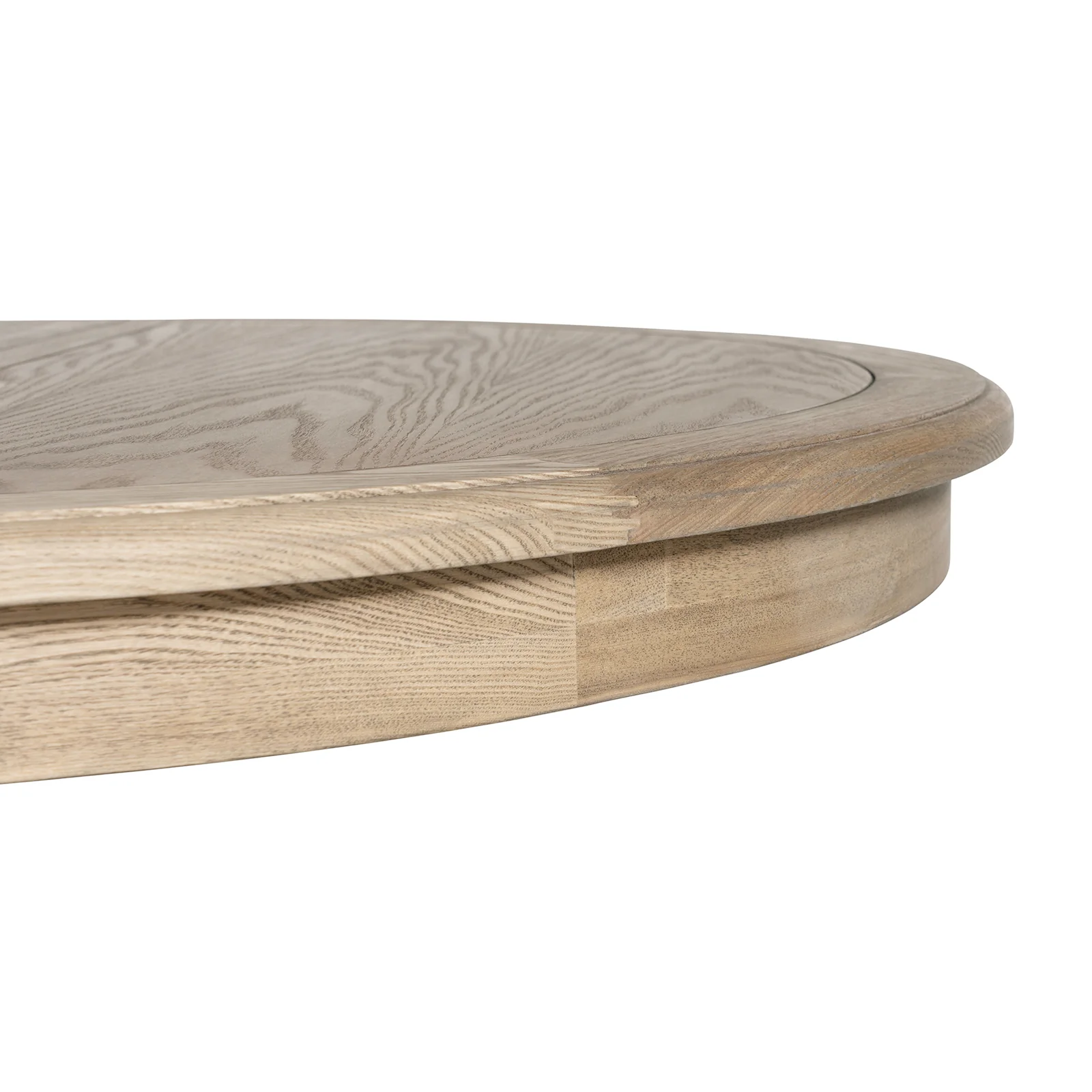 Hamptons/French Provincial Extendable Pedestal Round 100-150cm Extendable Dining Table - Image 35