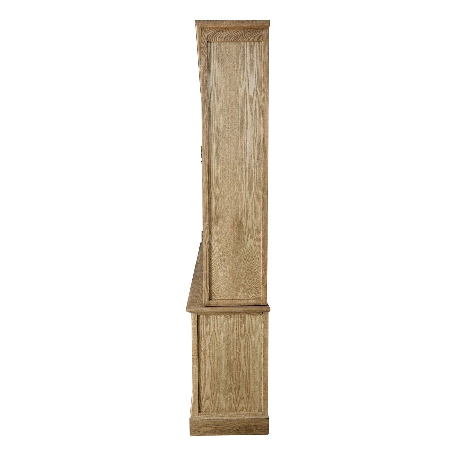 Hamptons Halifax 2 Glass Door 6 Drawer Kitchen Cabinet - Image 30