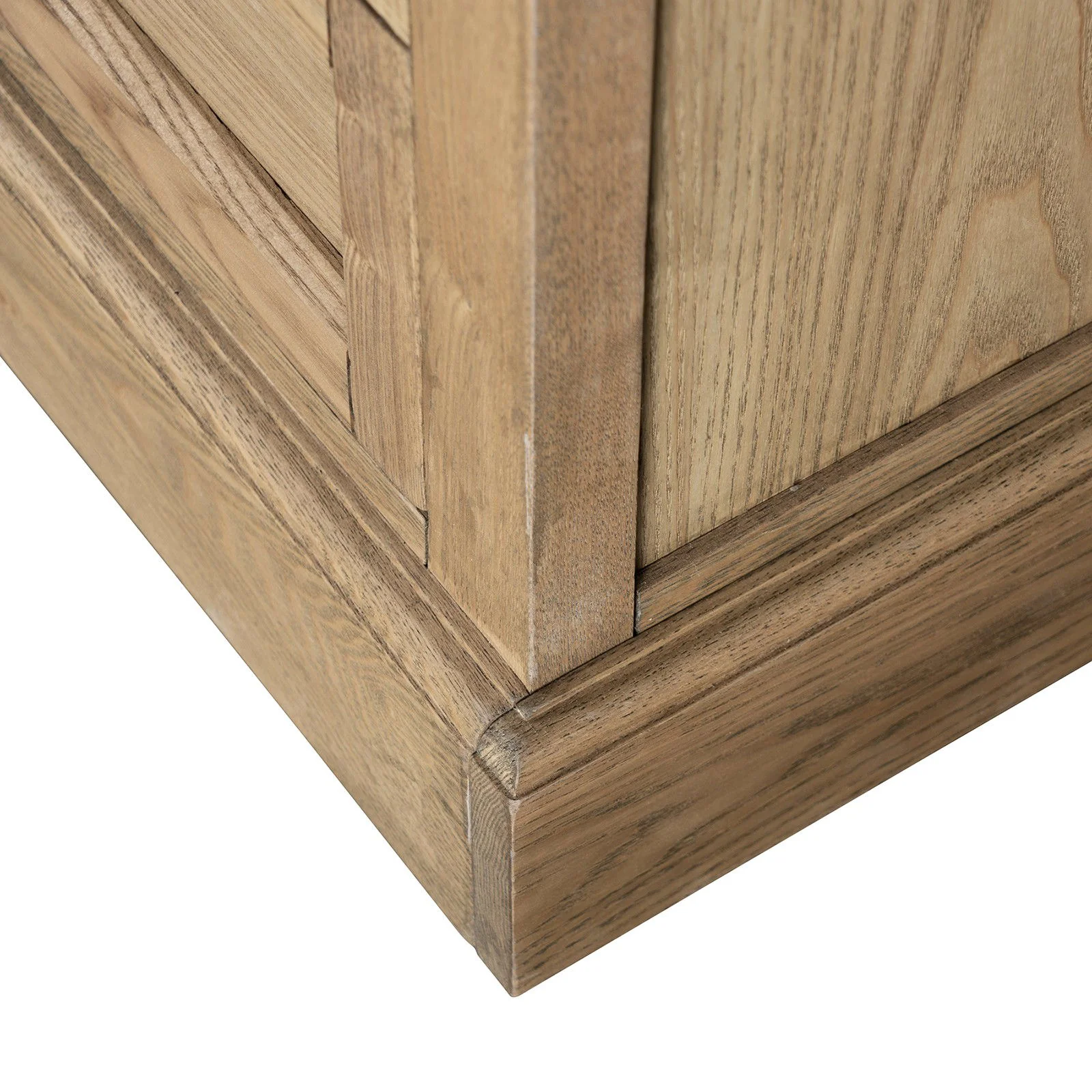 Hamptons Halifax 2 Glass Door 6 Drawer Kitchen Cabinet - Image 39