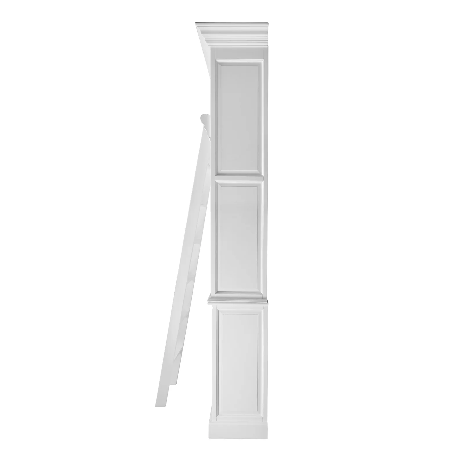 Hamptons Halifax 3 Bay Buffet and Hutch Bookcase with Ladder - Image 7