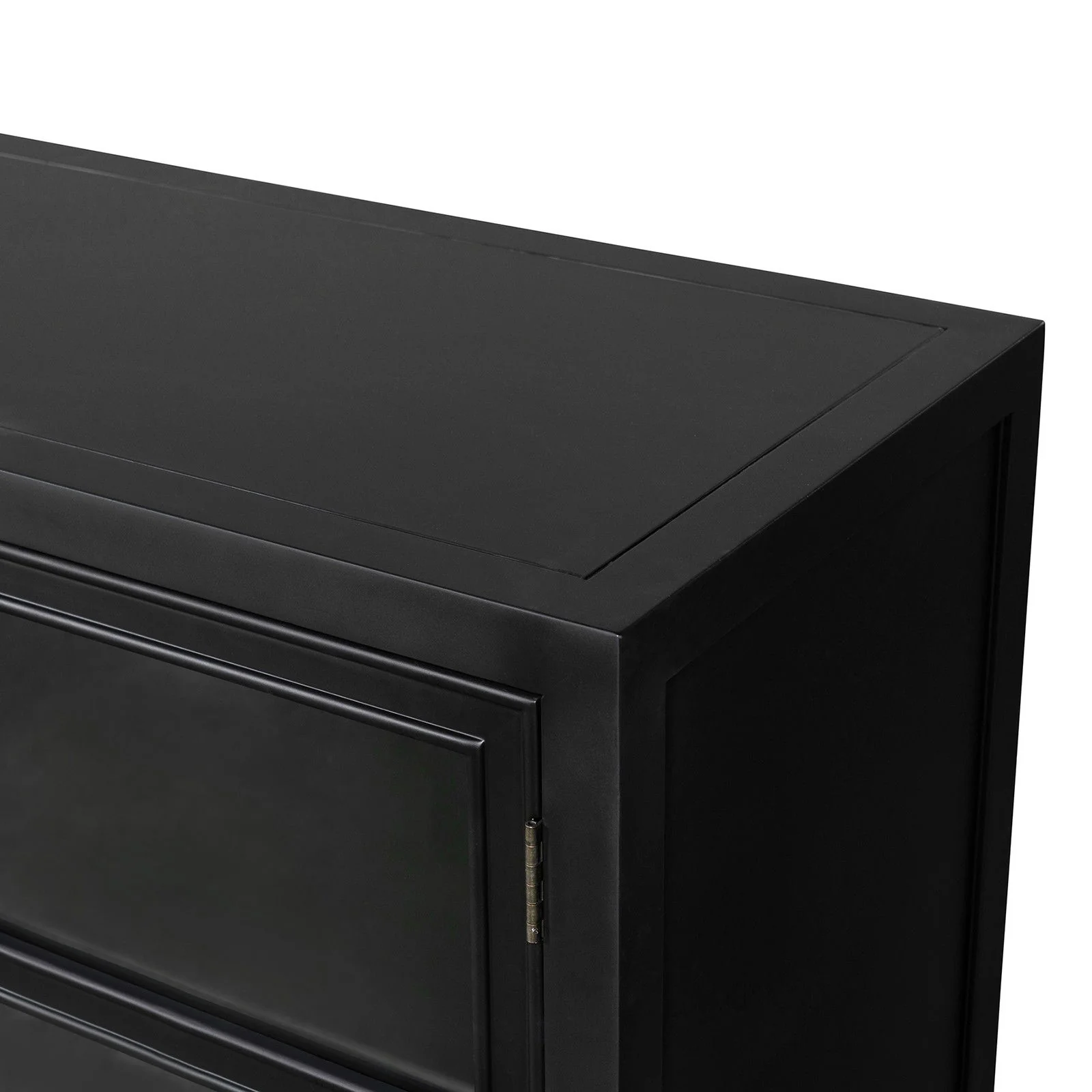 Hamptons Halifax 4 Glass Door Buffet Sideboard - Image 23
