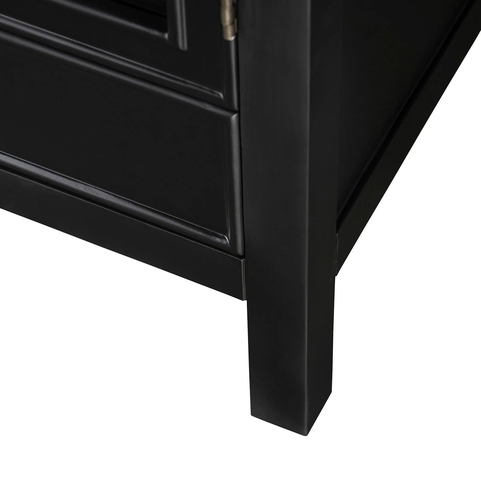 Hamptons Halifax 4 Glass Door Buffet Sideboard - Image 28