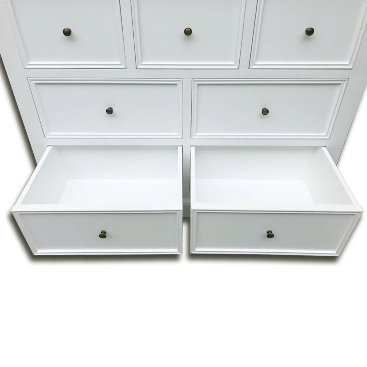Hamptons Halifax 7 Drawer Chest Tallboy Cabinet - Image 6