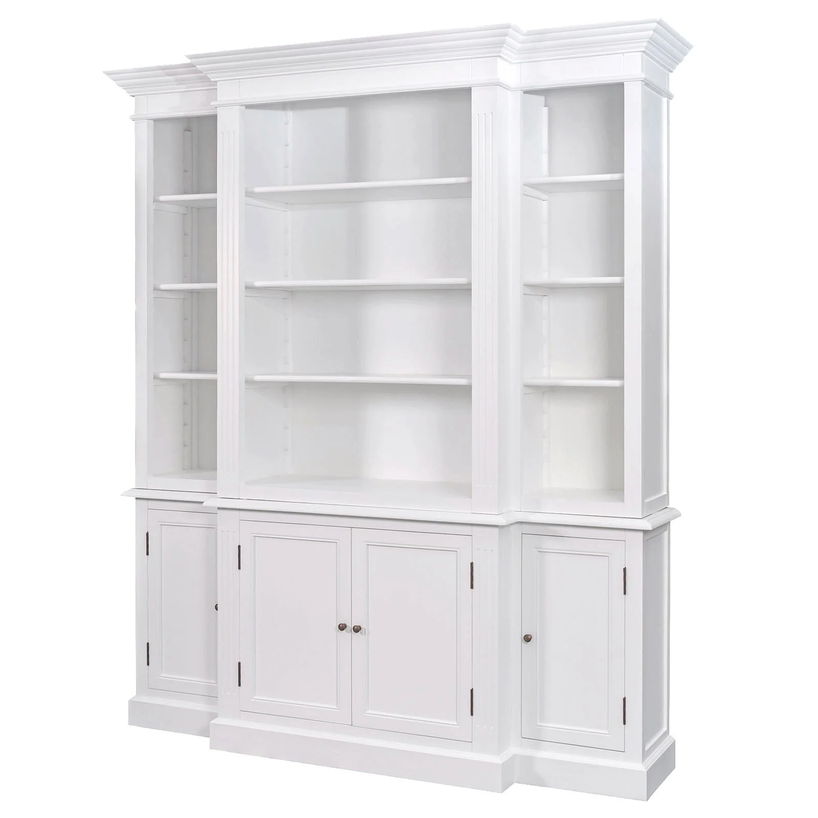 Hamptons Halifax Buffet and Hutch Furniture Bookcase Cabinet - Image 3