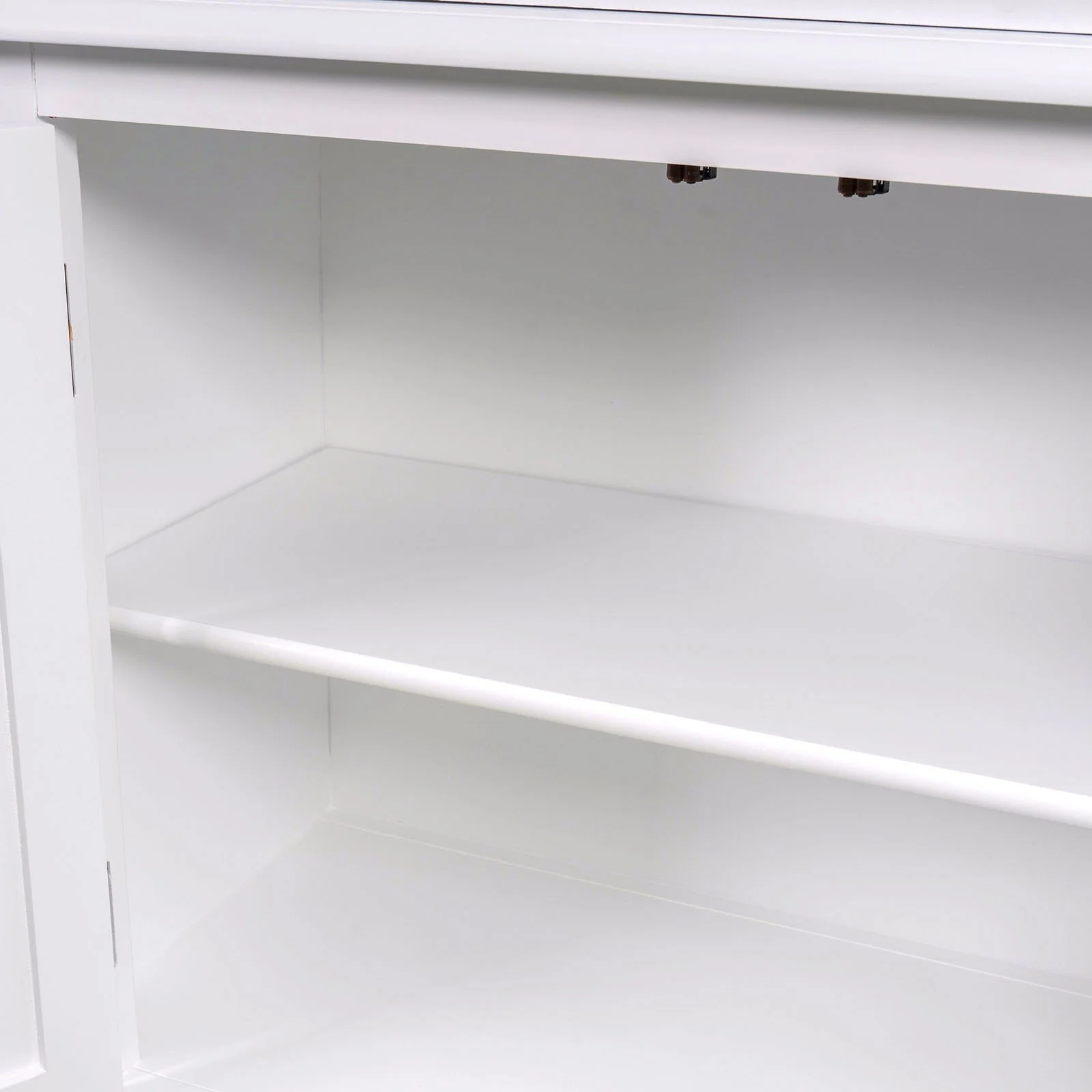Hamptons Halifax Buffet and Hutch Furniture Bookcase Cabinet - Image 9