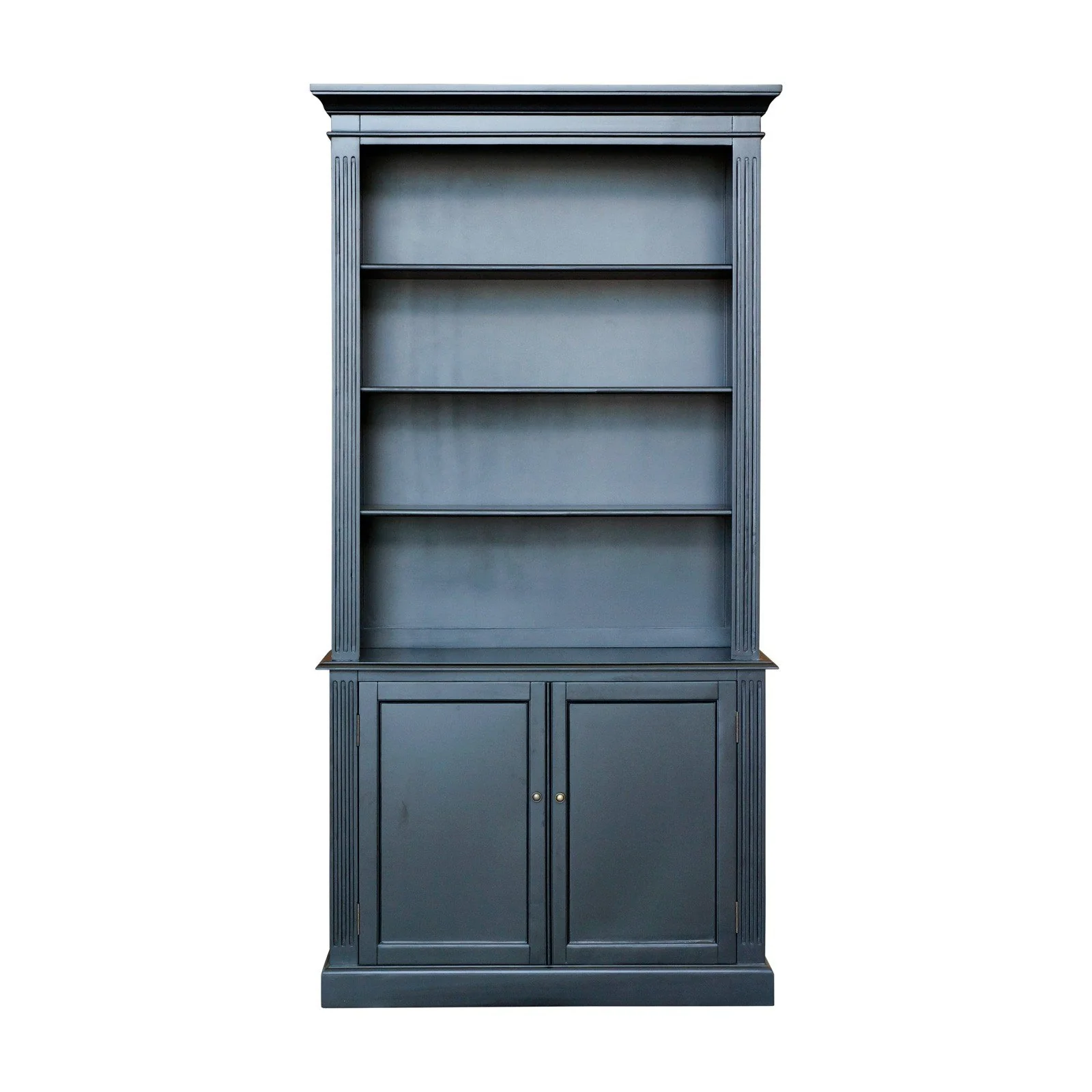 Hamptons Halifax Buffet and Hutch Library Bookcase Cabinet - Image 15