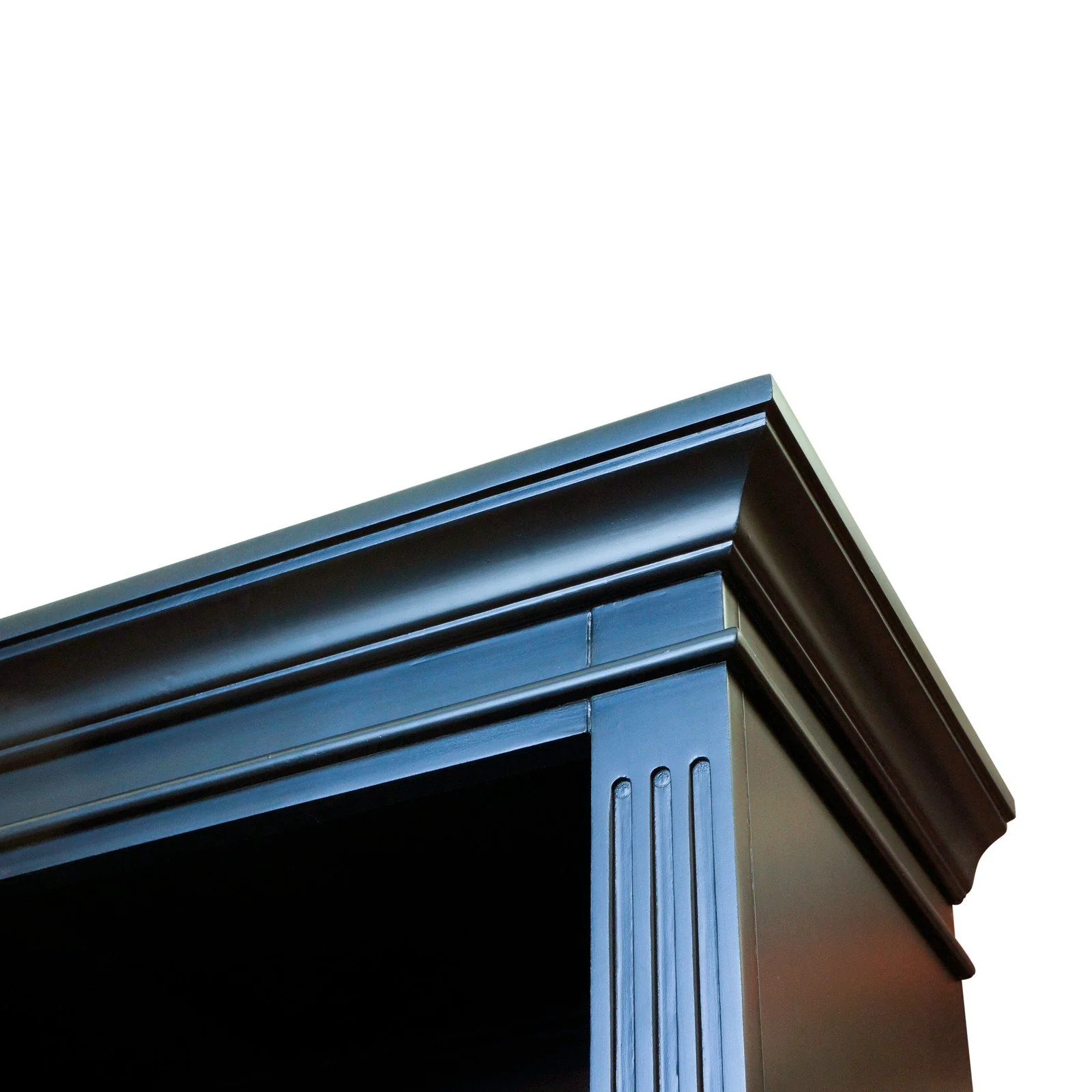 Hamptons Halifax Buffet and Hutch Library Bookcase Cabinet - Image 23